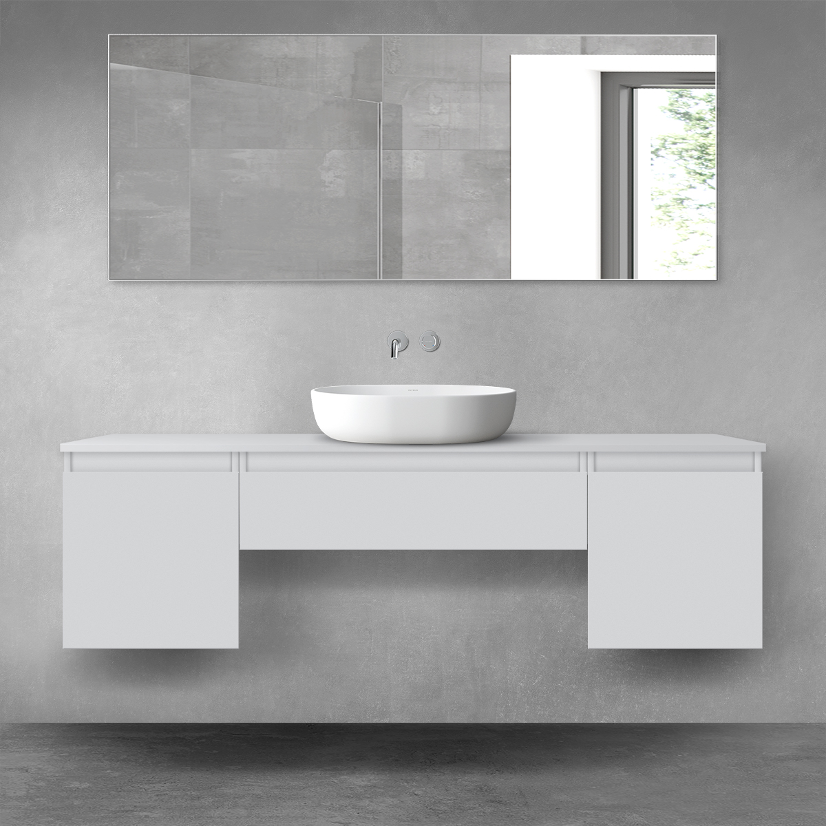 Sada skříňka Oltens Vernal 60010700, skříňka Oltens Vernal 60017700, 63008700