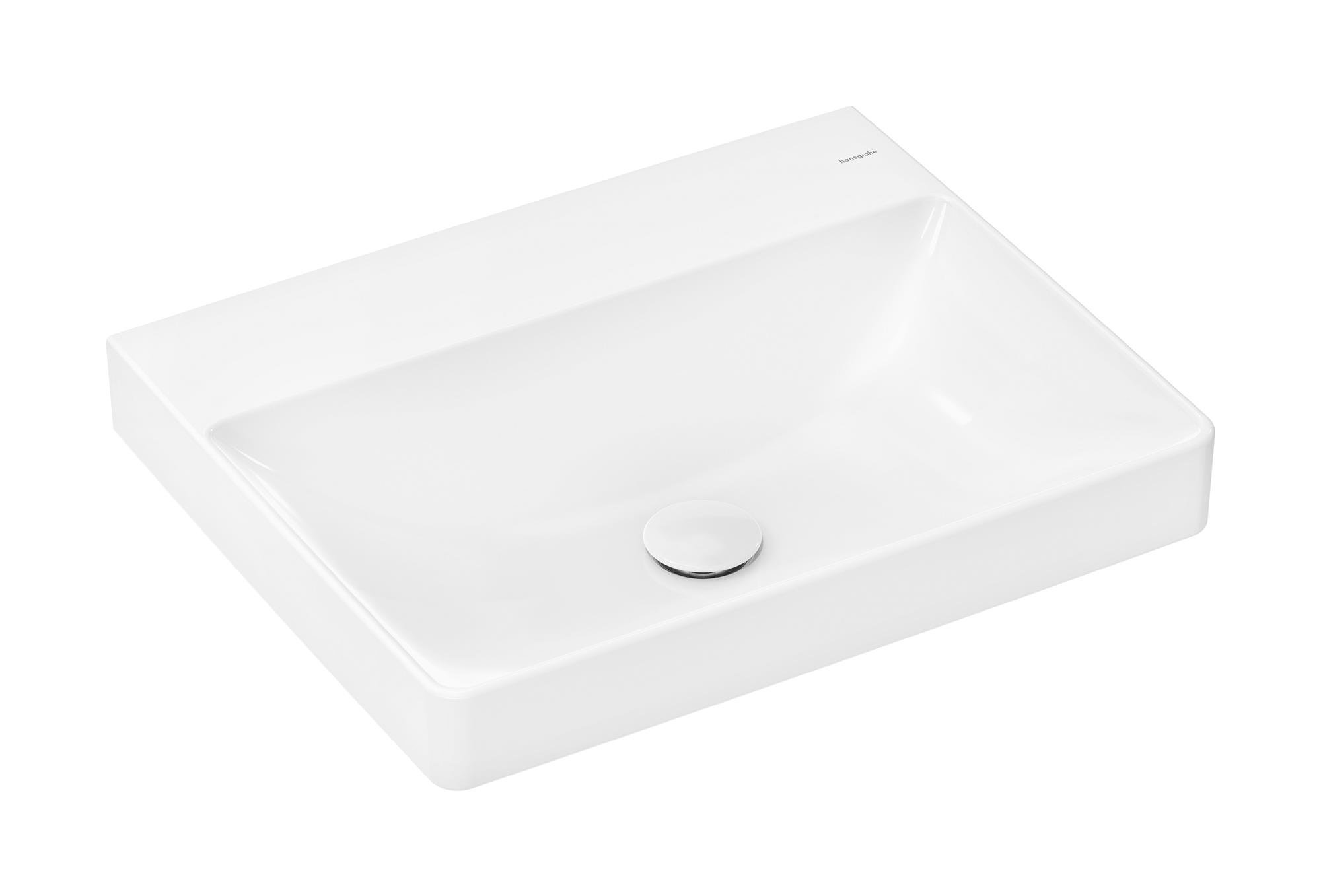 Hansgrohe Xelu Q umyvadlo 60x48 cm obdélníkový na pult bílá 61019450