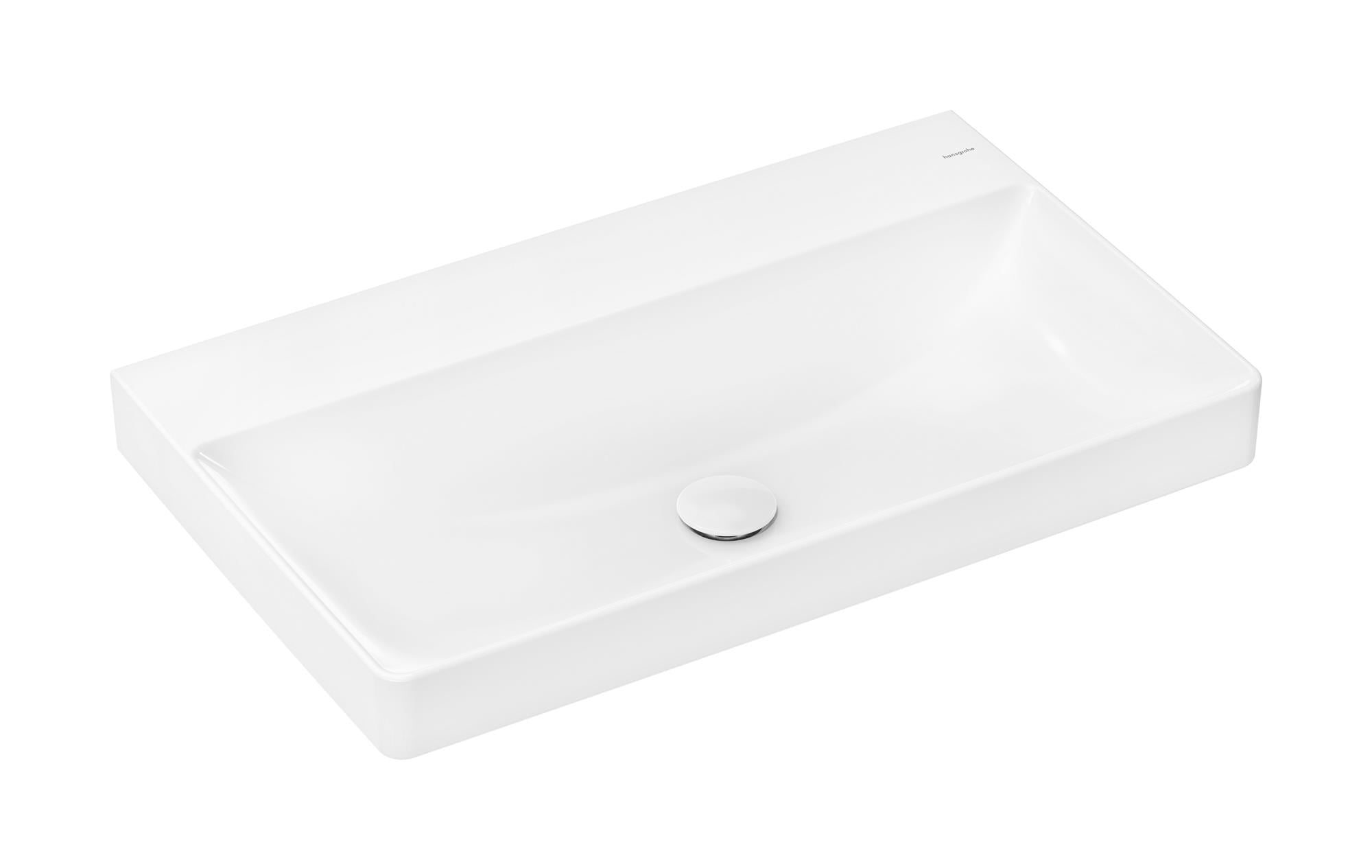 Hansgrohe Xelu Q umyvadlo 80x48 cm obdélníkový klasický-nábytkový bílá 61021450