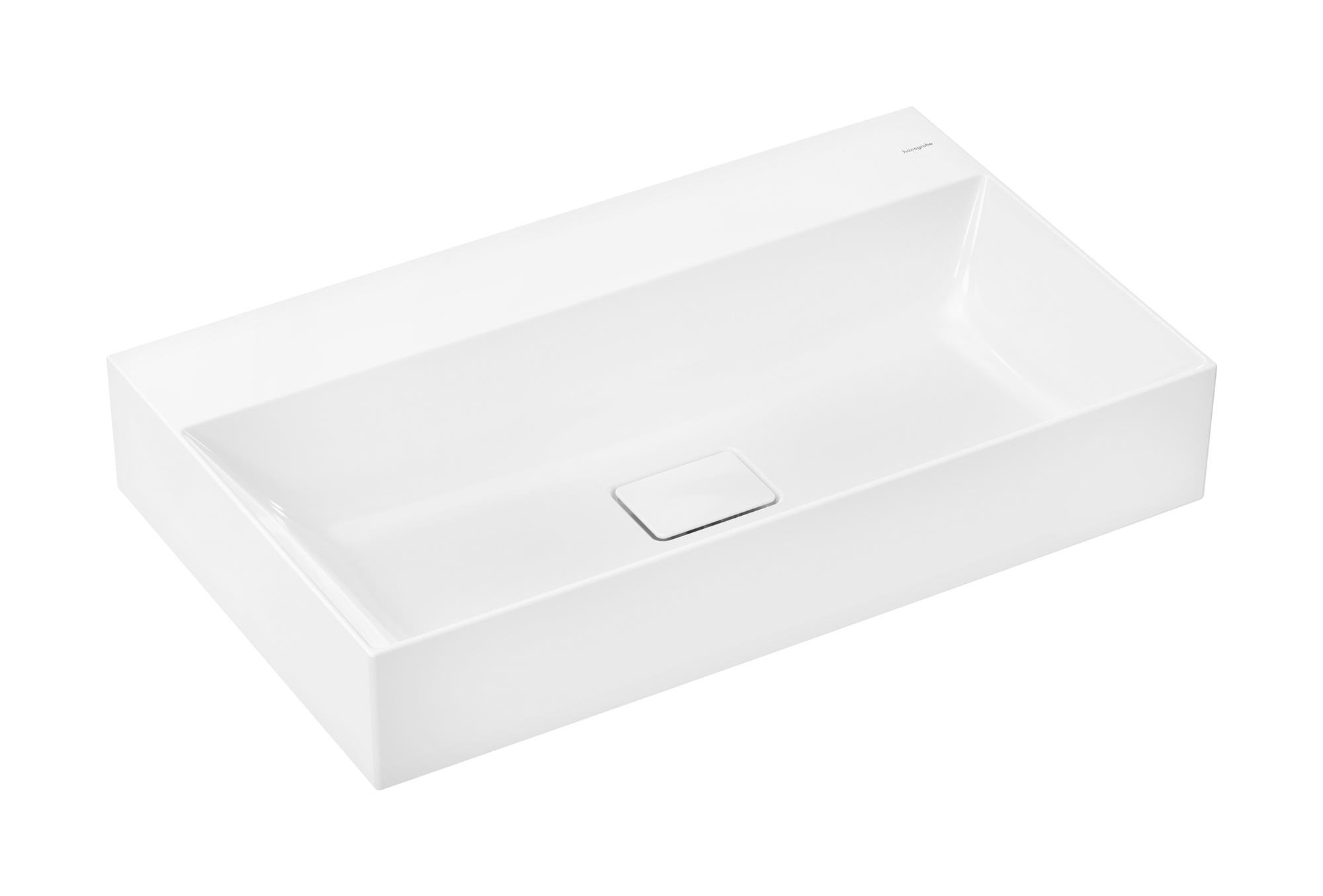 Hansgrohe Xevolos E umyvadlo 50x80 cm obdélníkový klasický bílá 61097450