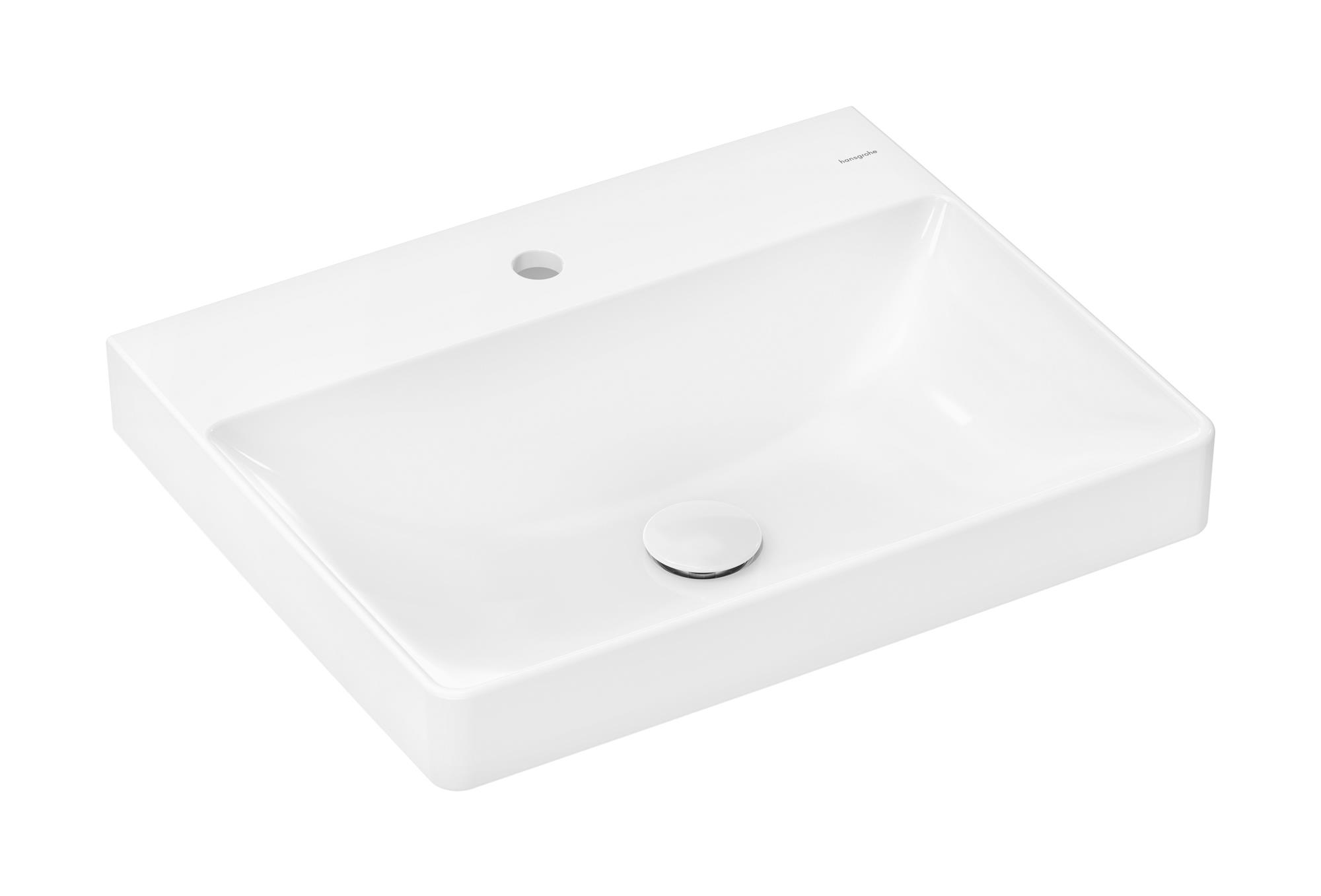 Hansgrohe Xelu Q umyvadlo 60x48 cm obdélníkový klasický-nábytkový bílá 61016450