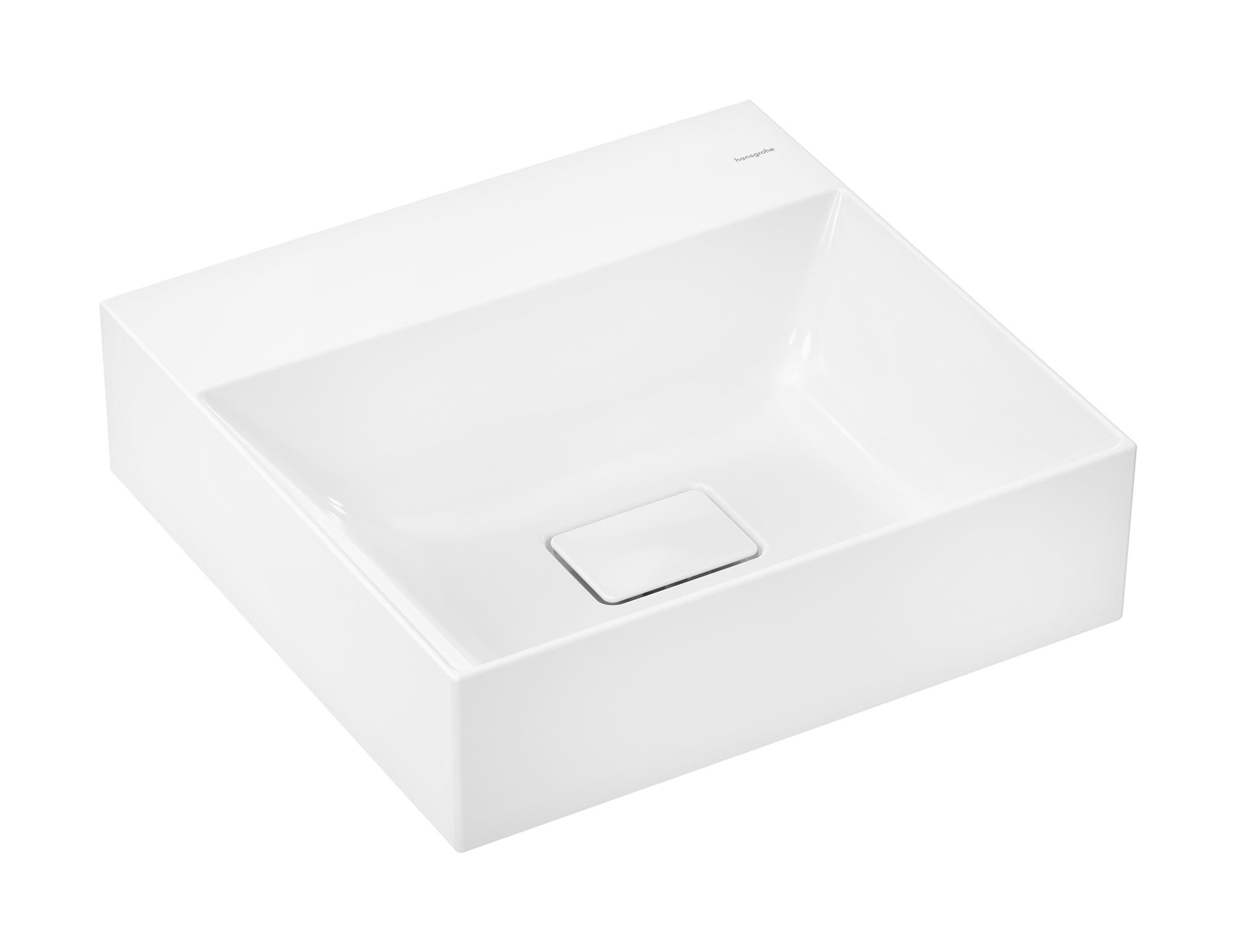 Hansgrohe Xevolos E umyvadlo 50x48 cm obdélníkový klasický bílá 61089450