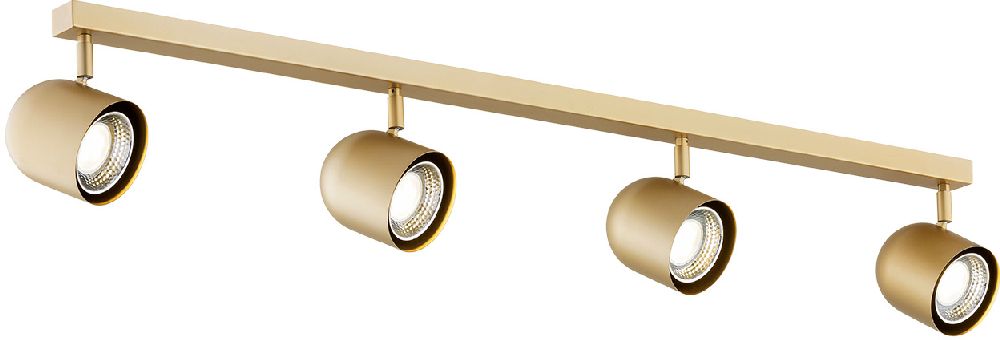 Argon Isola stropní světlo 4x5 W zlatá 1810