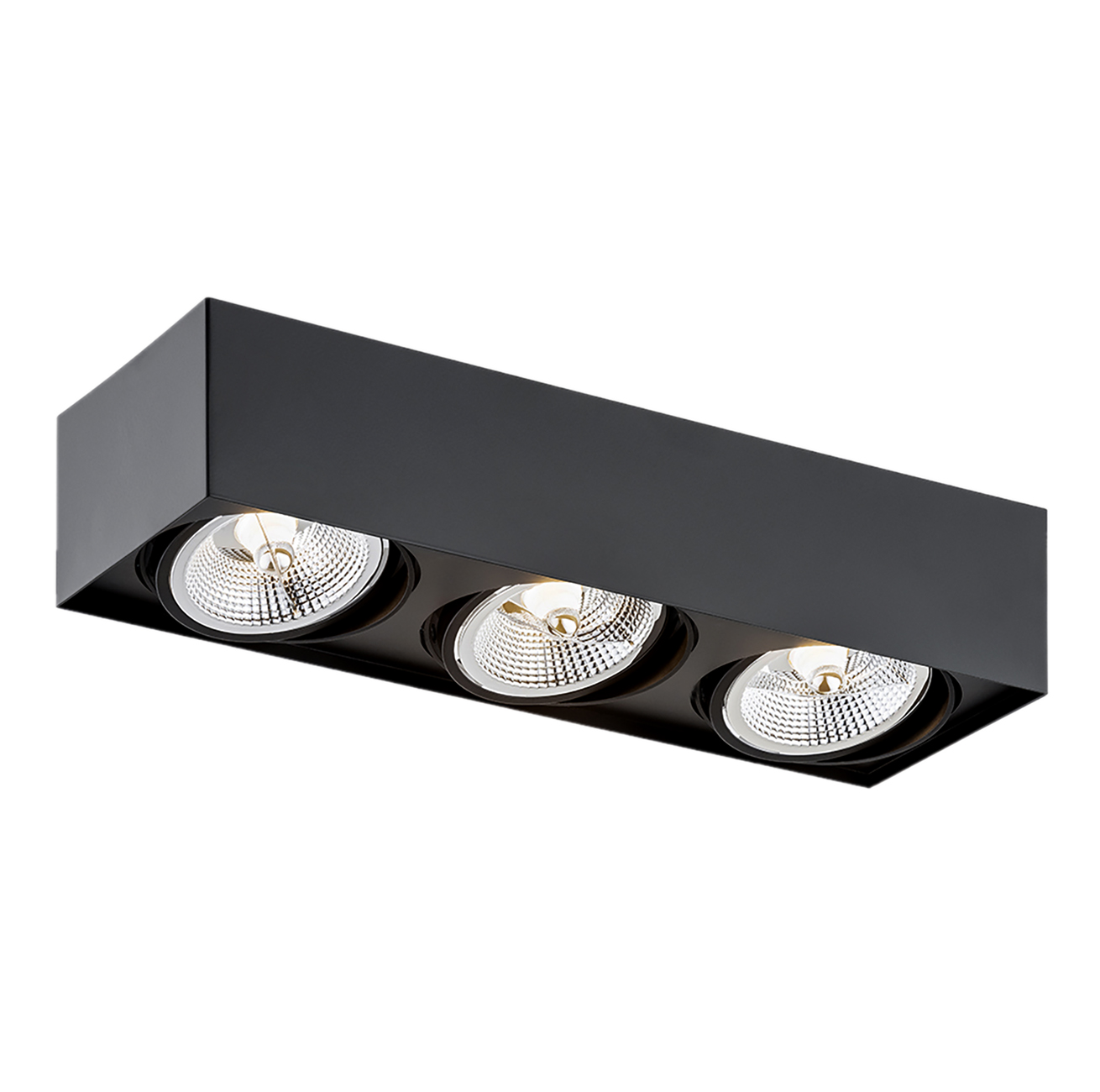 Argon Rodos Plus stropní světlo 3x12 W černá 6118BZ