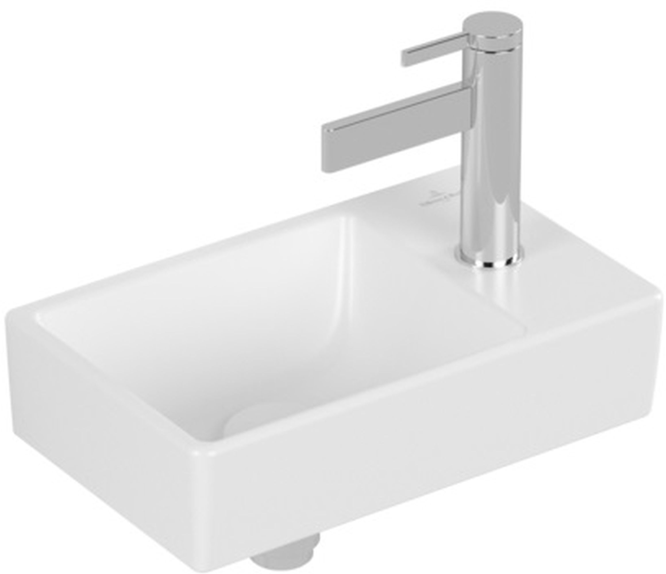 Villeroy & Boch Avento umyvadlo 36x22 cm obdélníkový klasický-nábytkový bílá 43003LRW