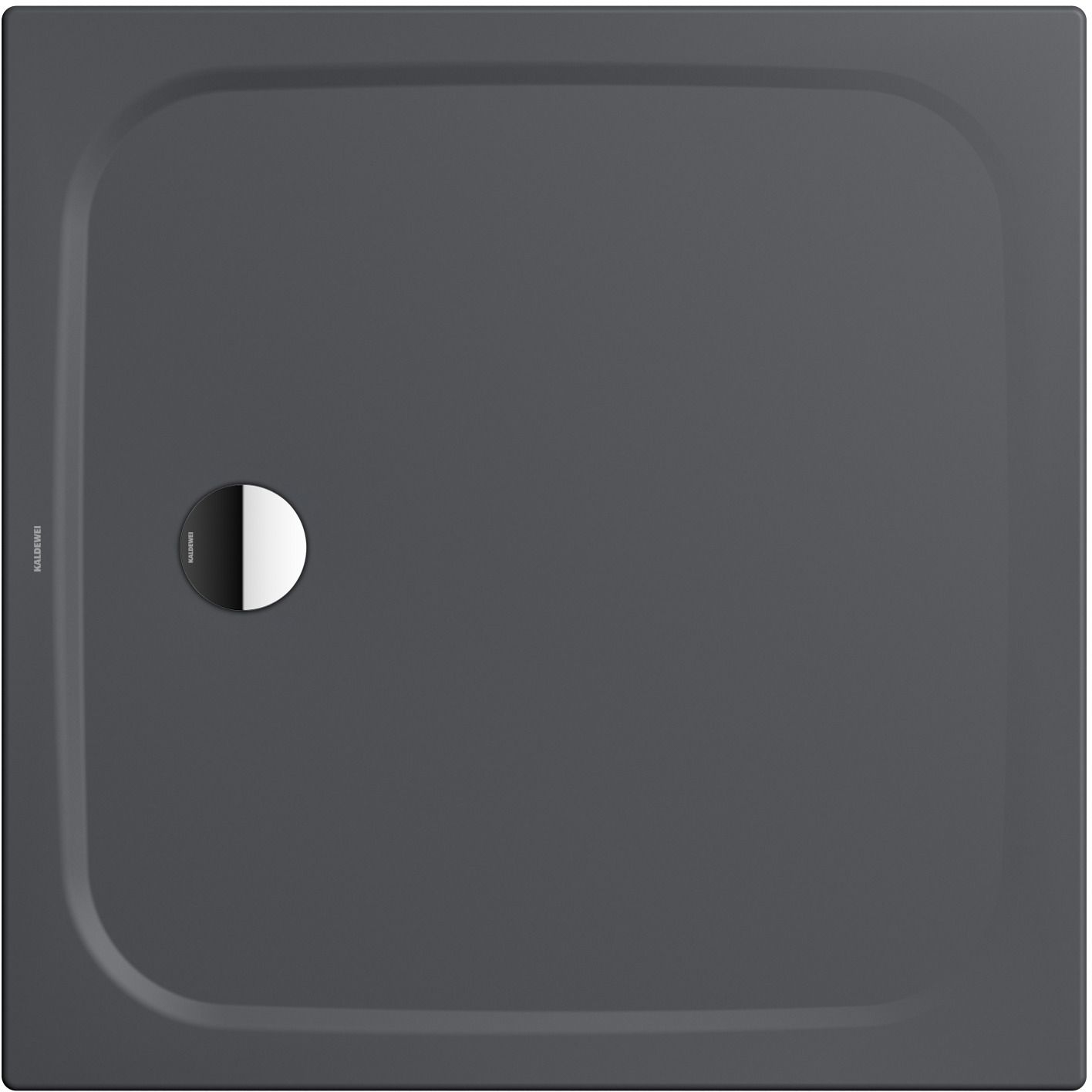 Kaldewei Cayonoplan čtvercová sprchová vanička 80x80 cm šedá 361147980666