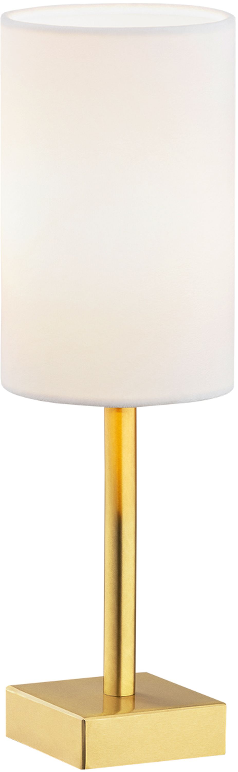 Argon Abruzzo stolní lampa 1x7 W bílá-mosaz 8030