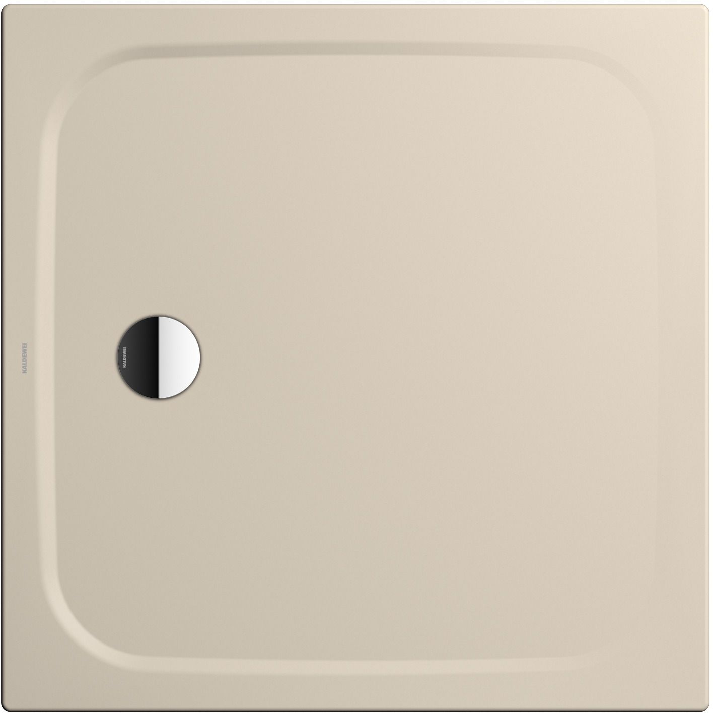 Kaldewei Cayonoplan čtvercová sprchová vanička 80x80 cm béžová 361147980661