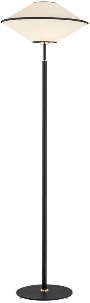 Argon Troy stojací lampa 1x15 W černá-béžová 4283