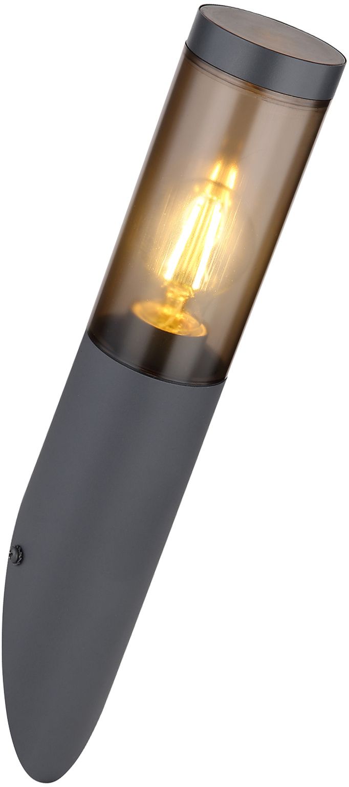 Globo Lighting Boston venkovní nástěnné svítidlo 1x15 W kouřová-antracitová 3157SA