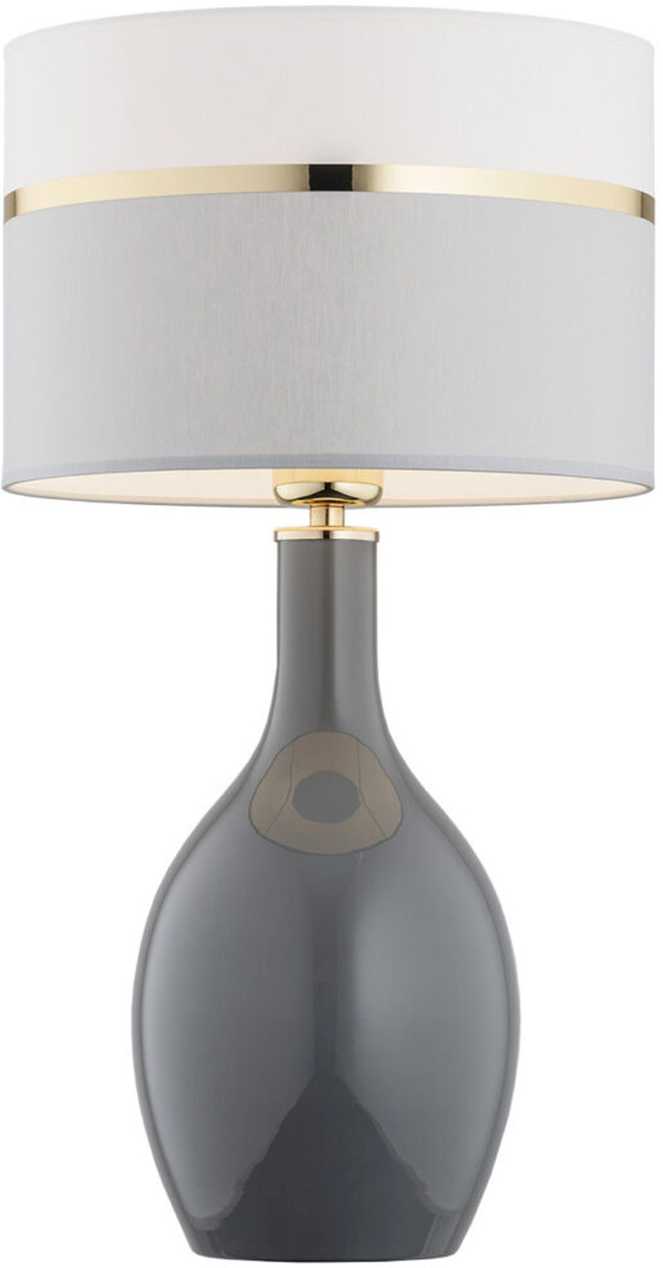 Argon Beja stolní lampa 1x15 W bílá-zlatá-šedá 4360