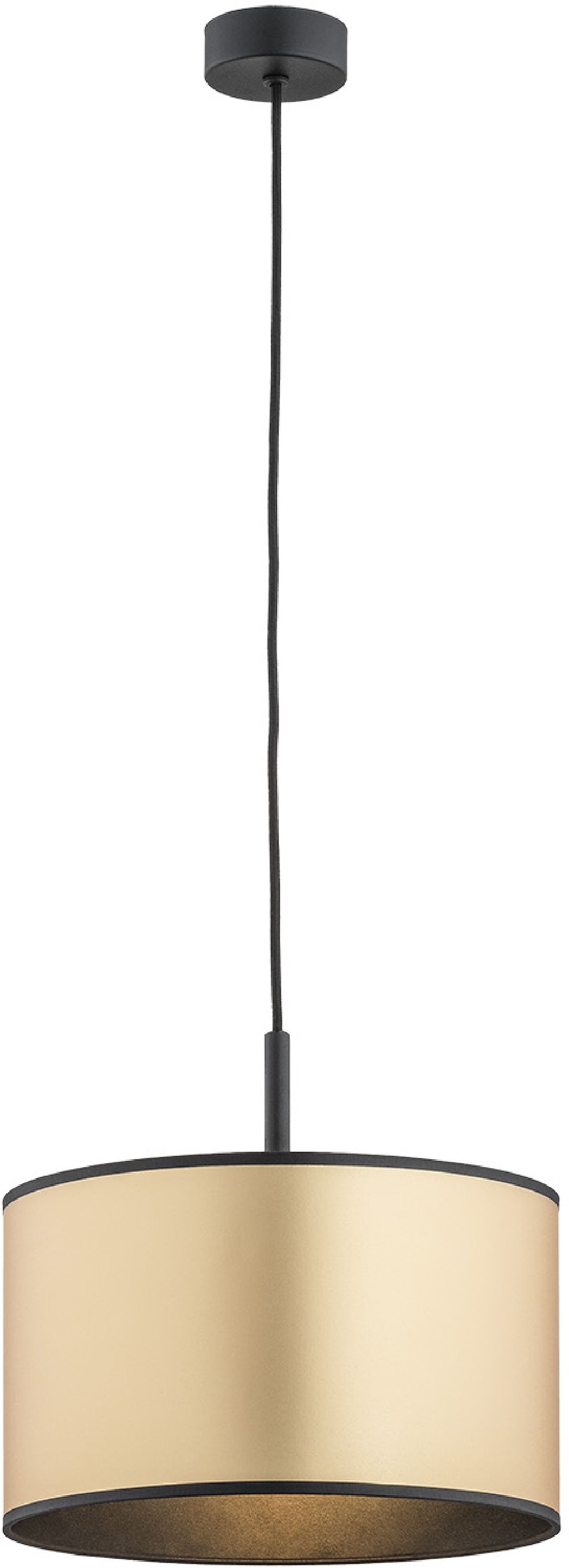 Argon Karin závěsné svítidlo 1x15 W černá-zlatá 4291