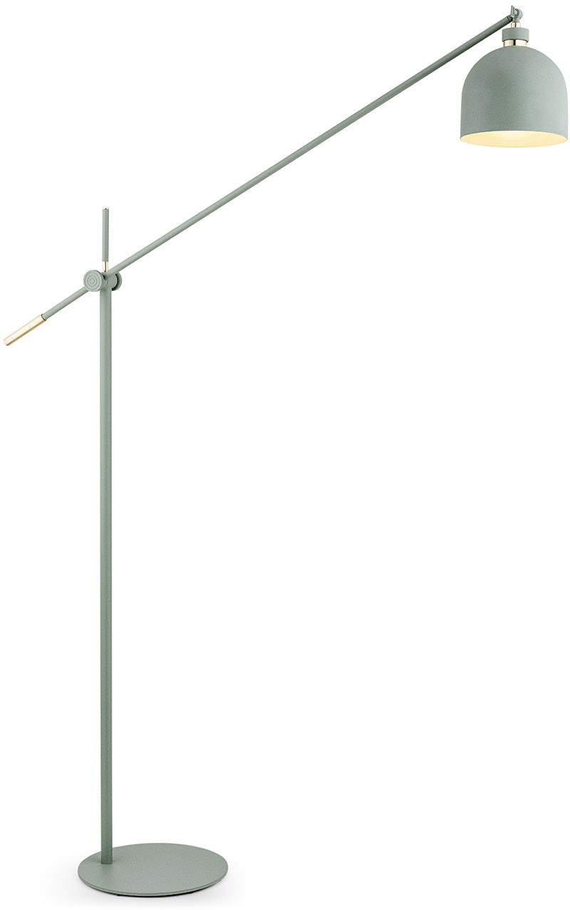 Argon Detroit stojací lampa 1x15 W mosaz-zelená 4736