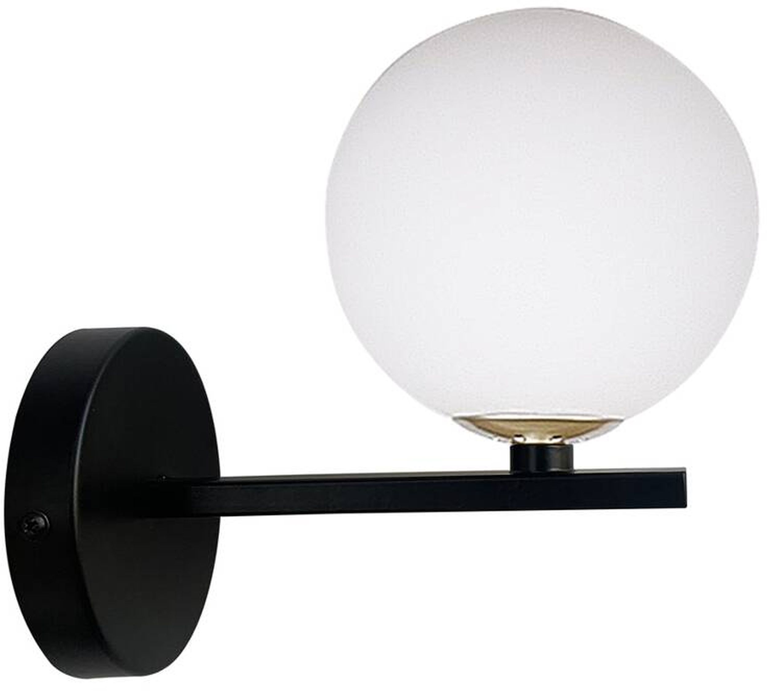 Candellux Kama nástěnné svítidlo 1x28 W bílá-černá 21-01221