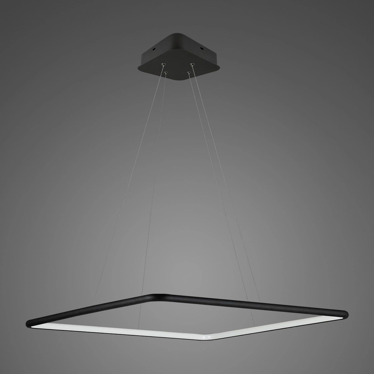Altavola Design Ledowe Kwadraty závěsné svítidlo 1x19 W černá LA079/P_40_in_3k_black