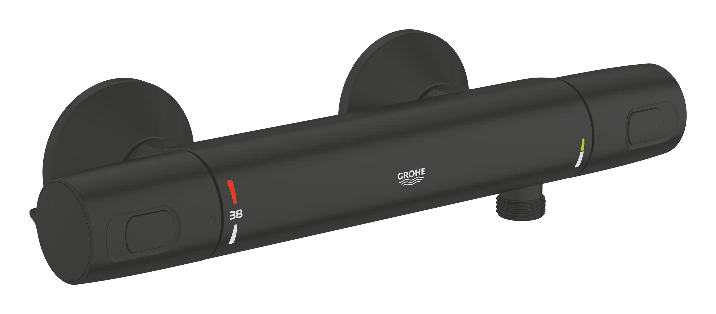 Grohe Precision sprchová baterie nastěnná s termostatem černá 1022172432