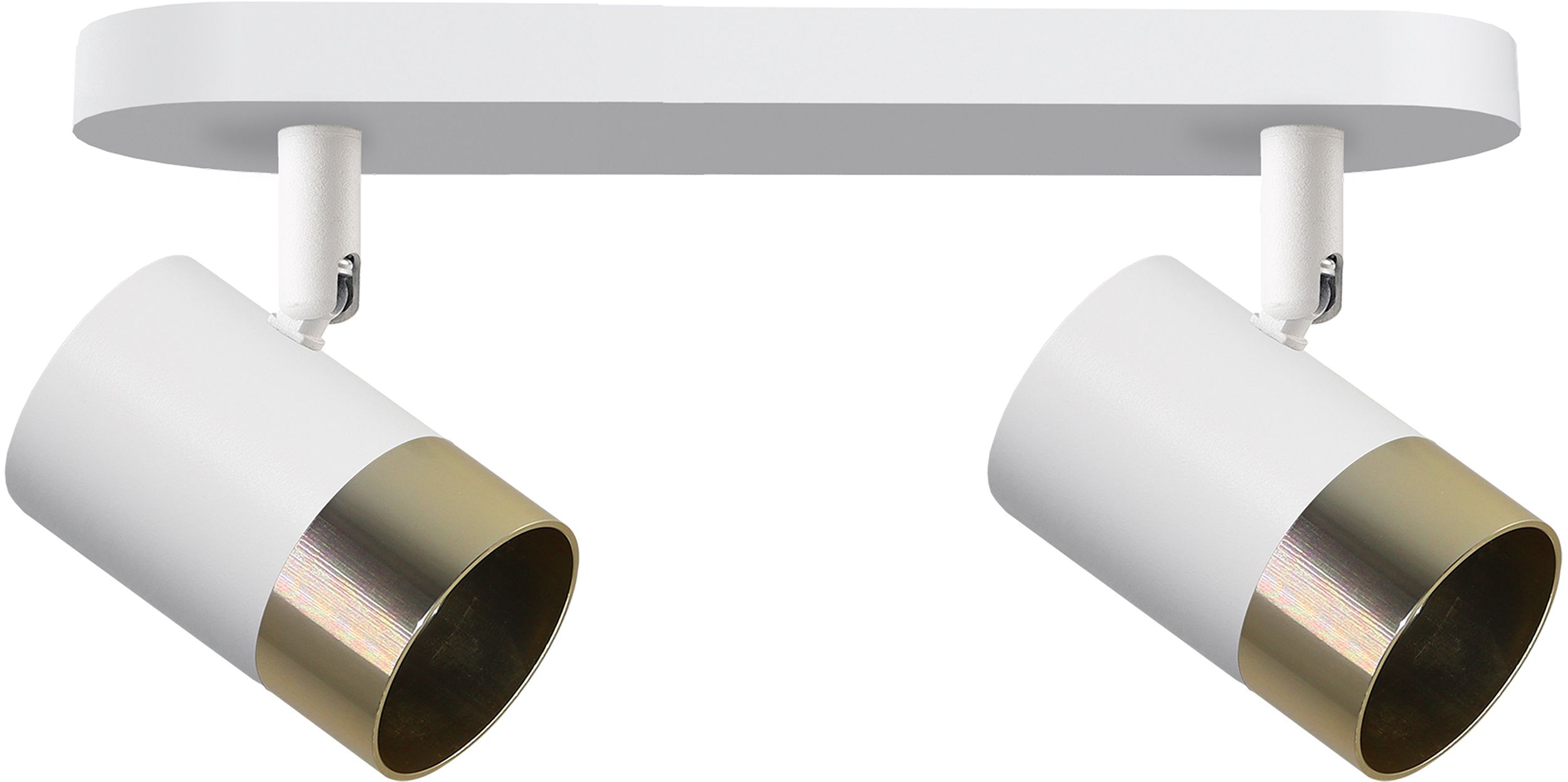 Candellux Tobi stropní světlo 2x15 W bílá-zlatá 92-27467