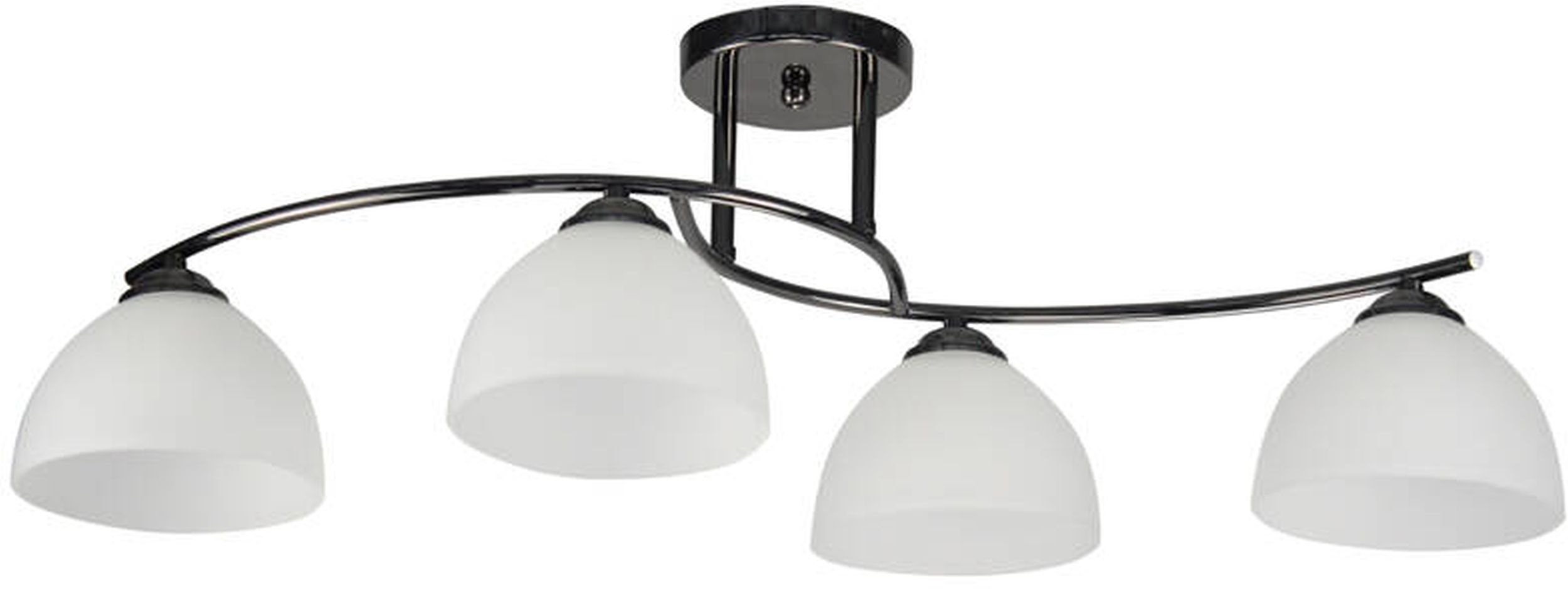 Candellux Gracja stropní světlo 4x40 W bílá-černá 34-22479