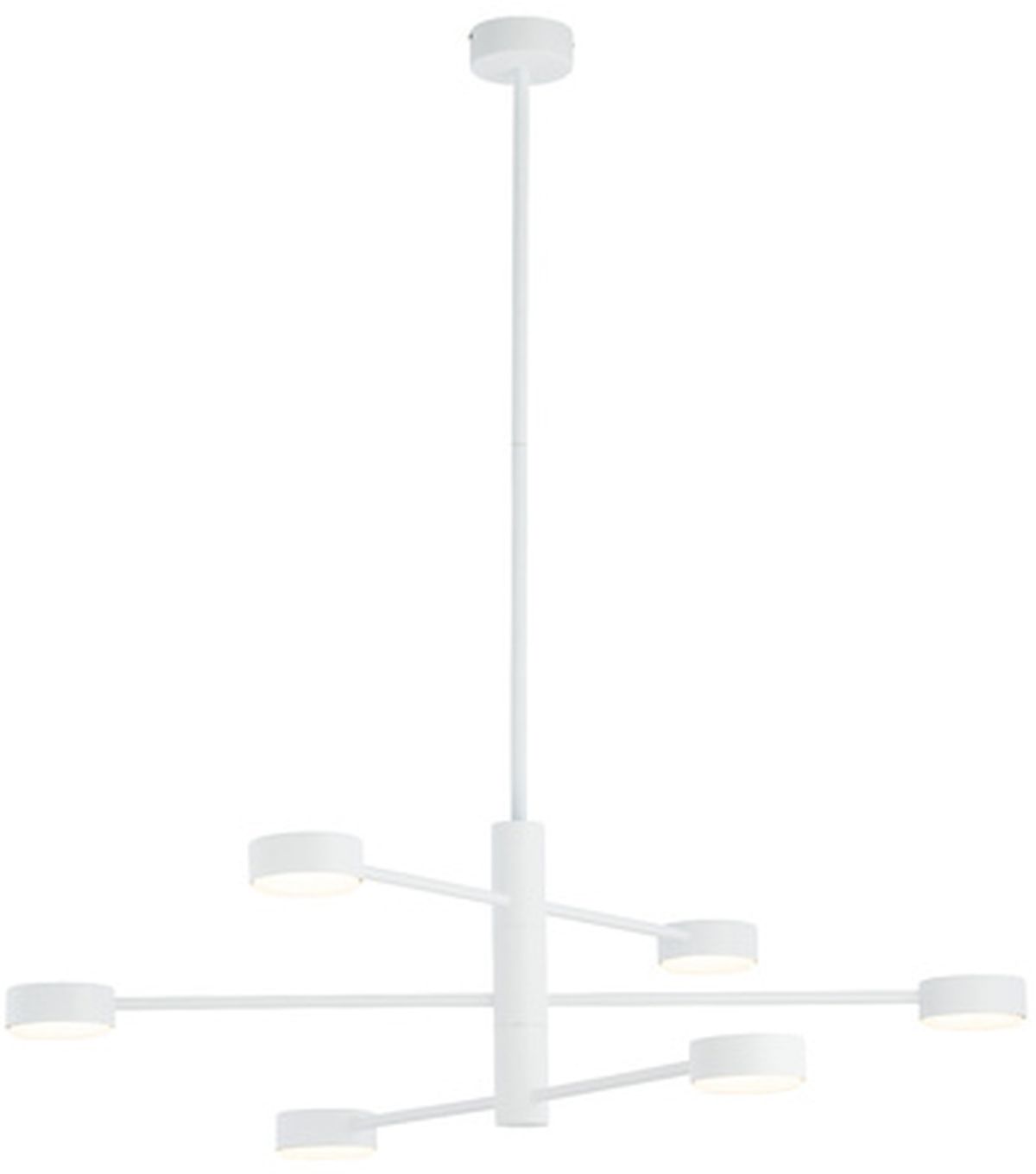 Nowodvorski Lighting Orbit stropní světlo 6x12 W bílá 7942