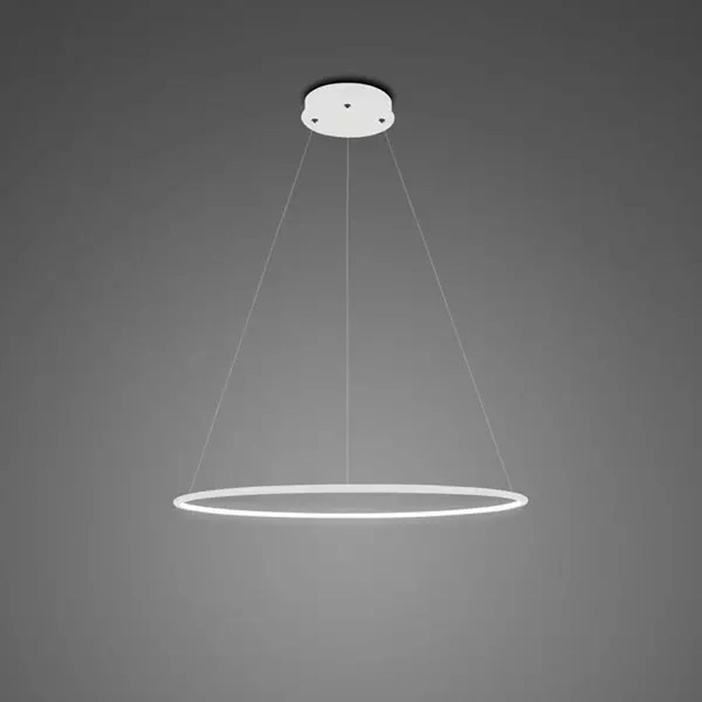 Altavola Design Ledowe Okręgi závěsné svítidlo 1x15 W bílá LA073/P_40_in_3k_white