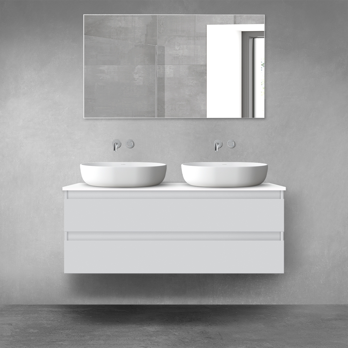 Sada skříňka Oltens Vernal 60019700, deska na skříňku Oltens Vernal 63007000