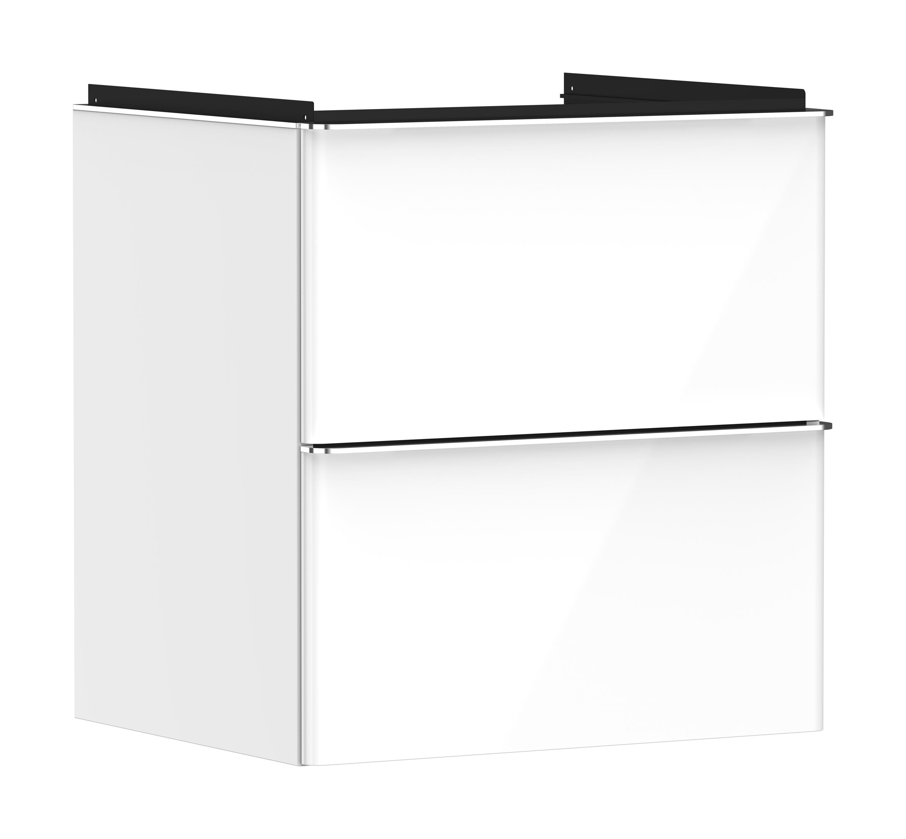 Hansgrohe Xelu Q skříňka 58x49.5x60.5 cm pod umyvadlo stojící bílá-chrom 54023000
