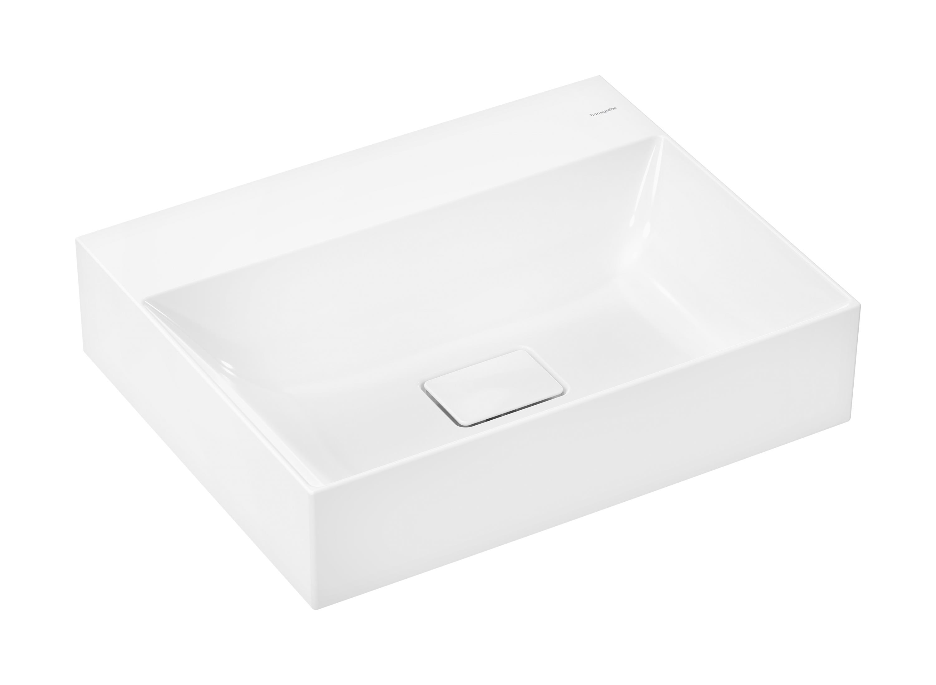 Hansgrohe Xevolos E umyvadlo 60x48 cm obdélníkový na pult bílá 61095450