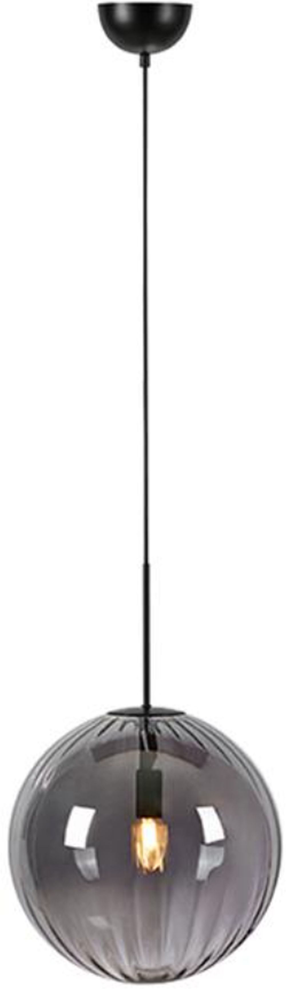 Markslöjd Fengari závěsné svítidlo 1x40 W kouřová 108762