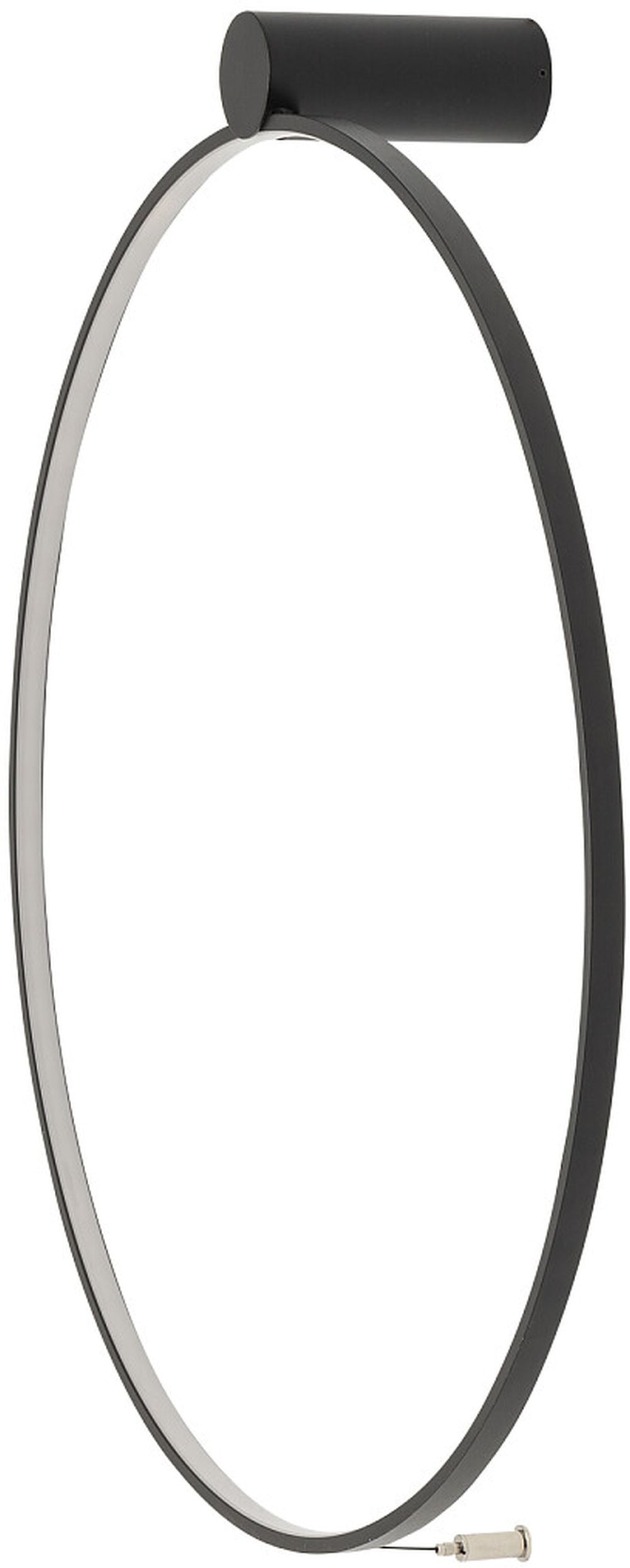 Nowodvorski Circolo Led nástěnné svítidlo 1x21 W černá 10815