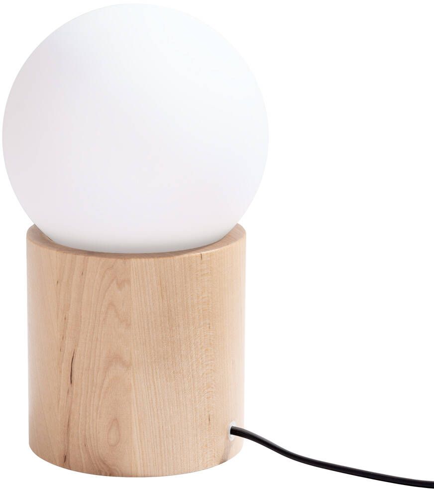 Sollux Lighting Boomo stolní lampa 1x8 W dřevo SL.1193