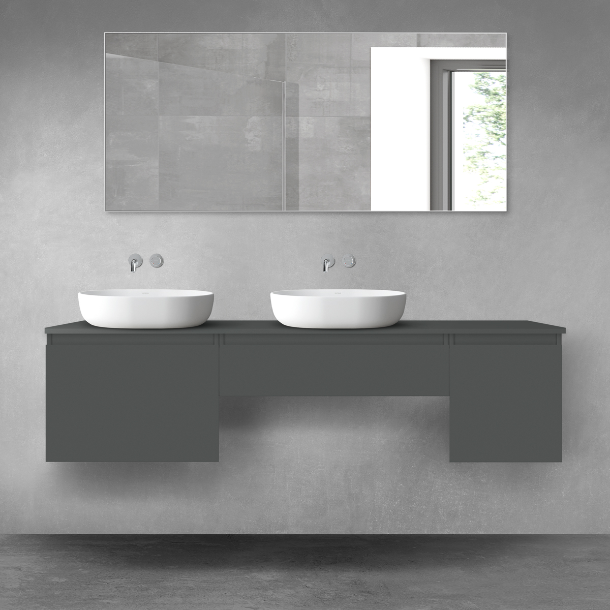 Sada skříňka Oltens Vernal 60010400, skříňka Oltens Vernal 60013400, 60017400, 63009400