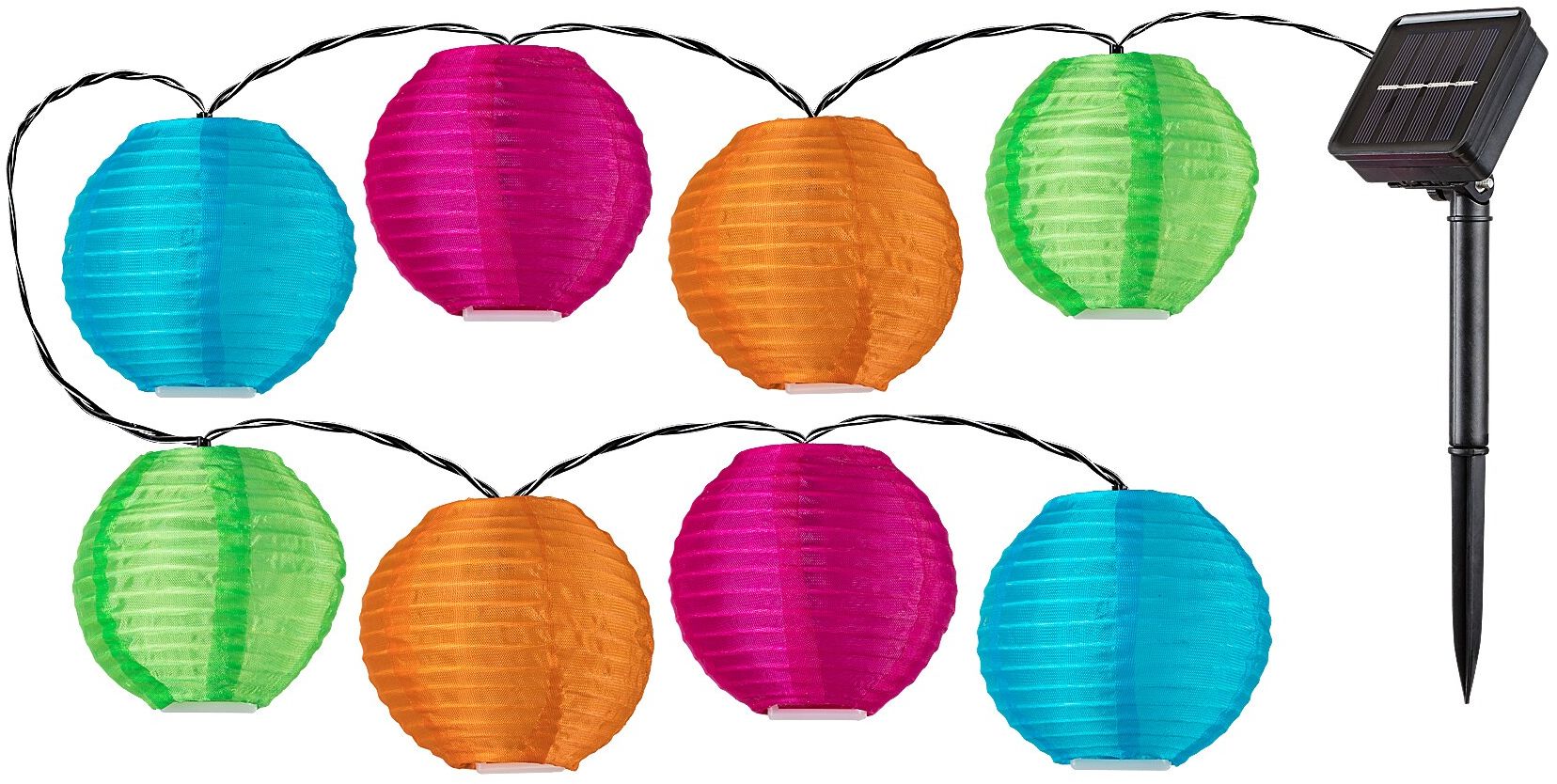 Rabalux Titu solární závěsné svítidlo x0.06 W vícebarevná 77048