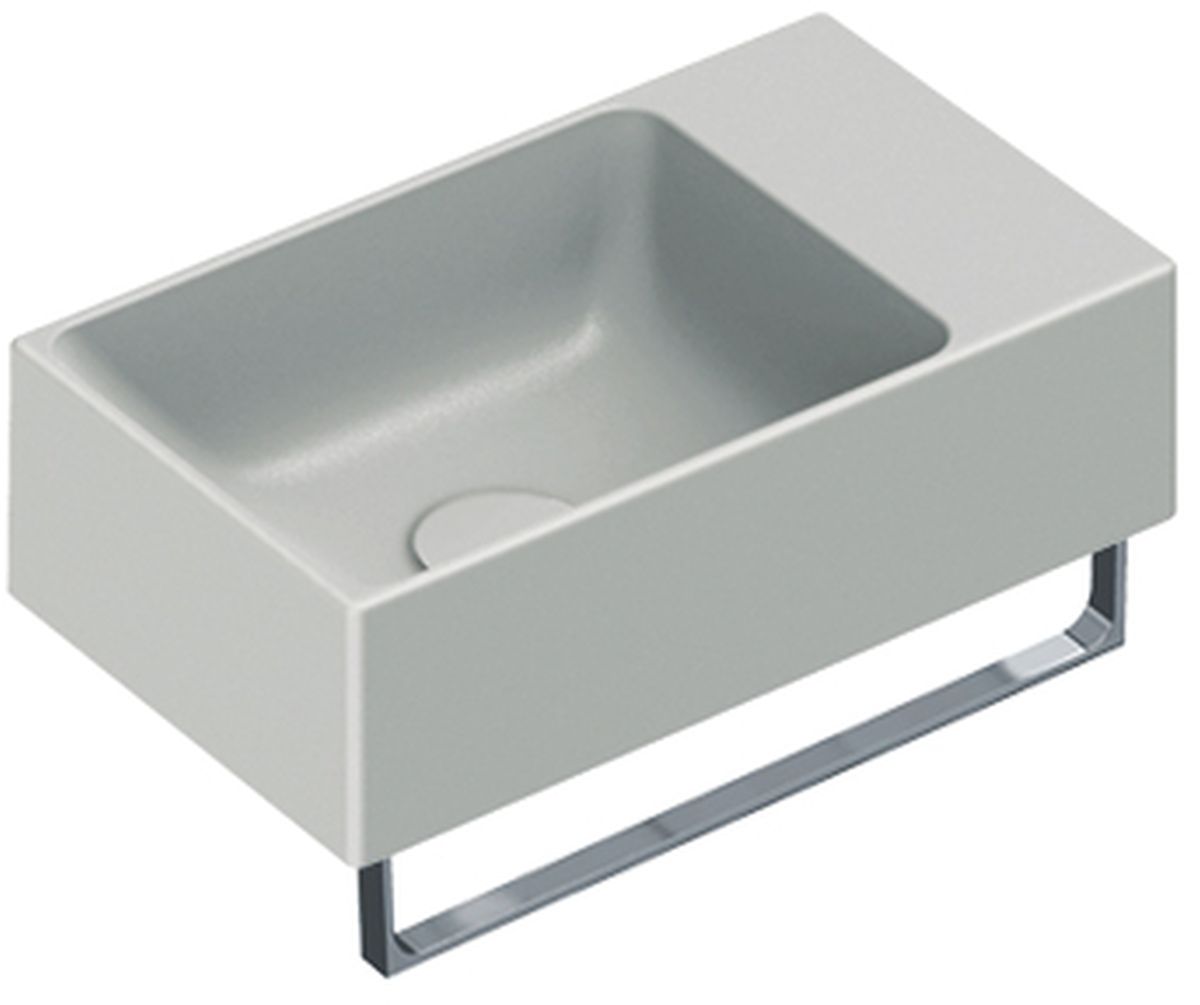 Catalano Verso umyvadlo 40x23 cm obdélníkový klasický-nábytkový-na pult šedá/kámen 0220410023
