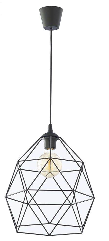 TK Lighting Galaxy závěsné svítidlo 1x15 W černá 3455