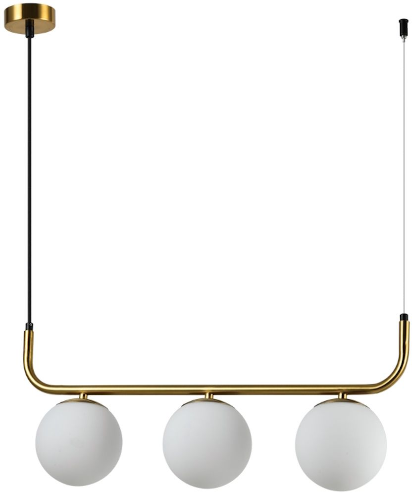 Light Prestige Alisa závěsné svítidlo 3x40 W zlatá LP-005/3LGD