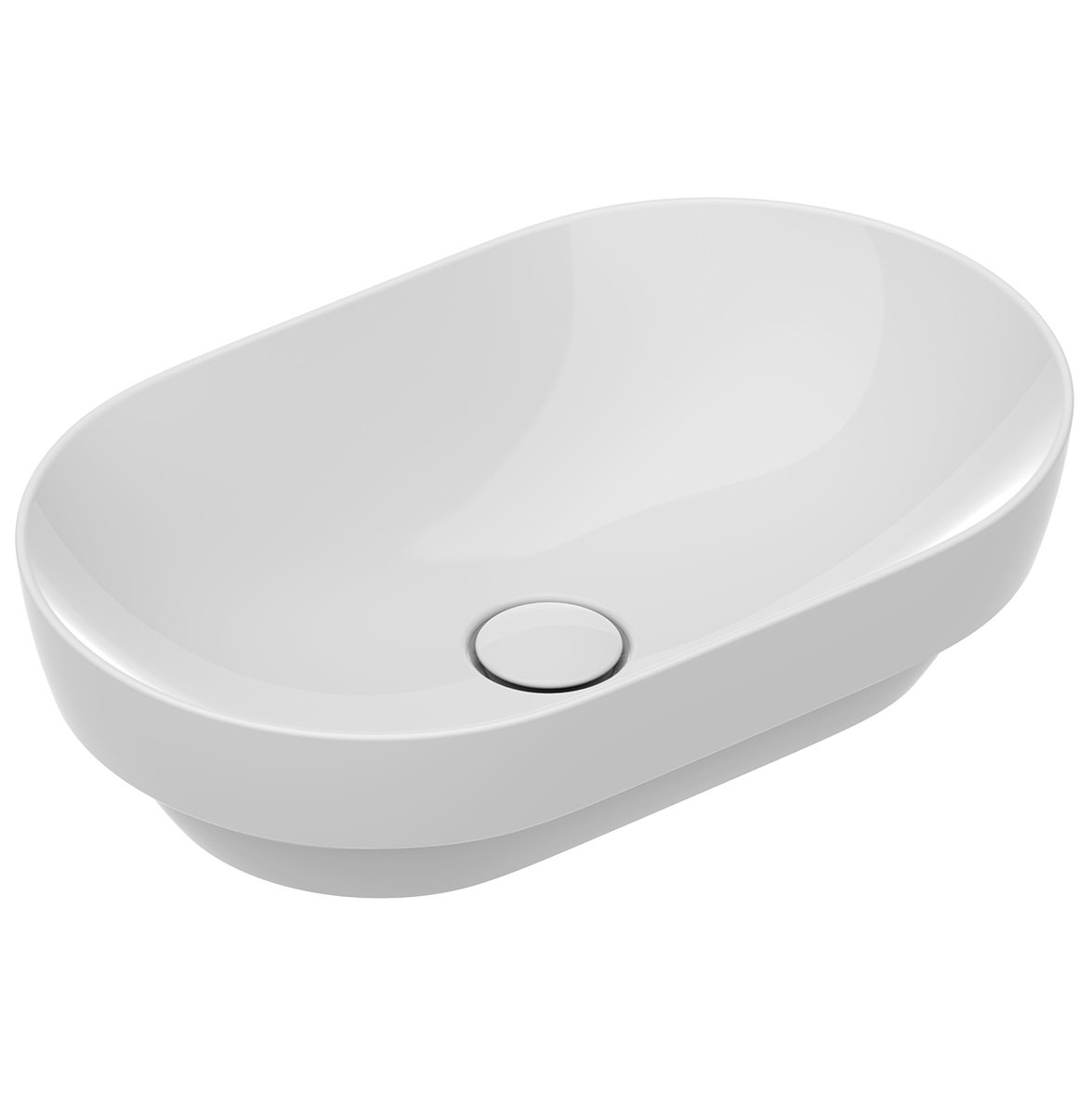 Catalano Sfera umyvadlo 55x35 cm oválné zápustný bílá 0524550021