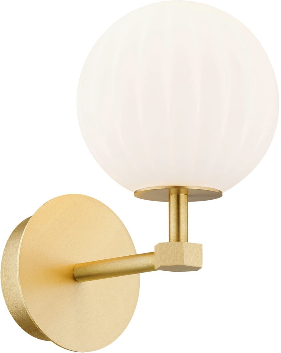 Argon Paloma nástěnné svítidlo 1x7 W bílá-mosaz 8502