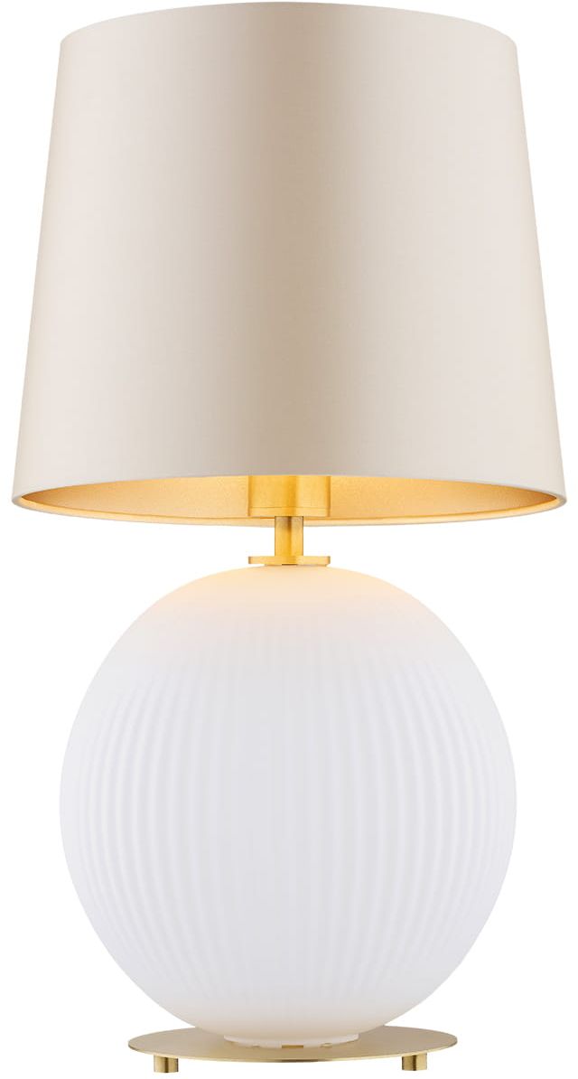 Argon Hamilton stolní lampa 1x15 W bílá-béžová 8544