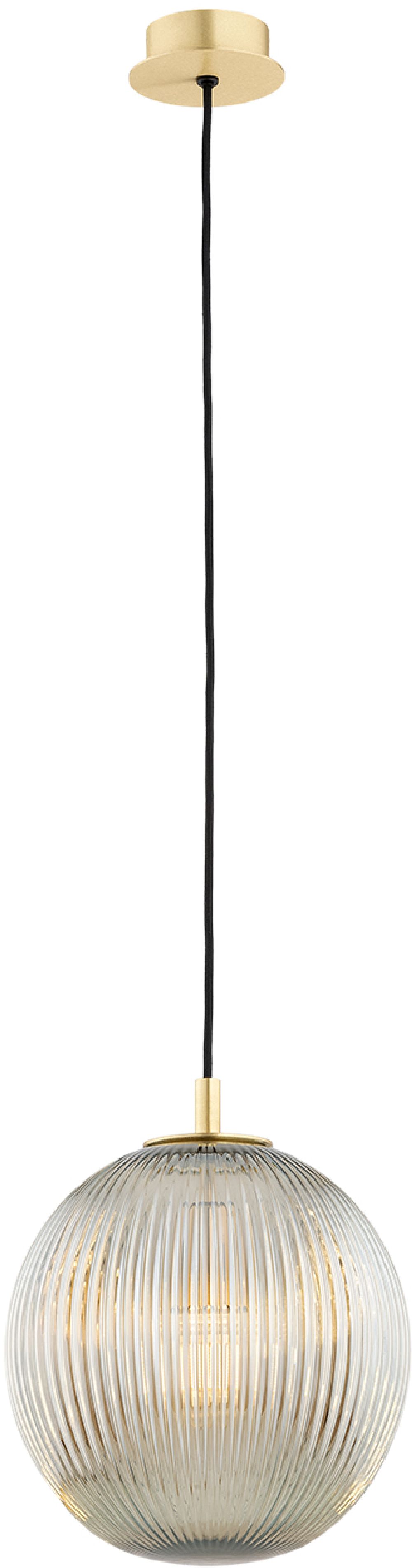 Argon Paloma závěsné svítidlo 1x15 W mosaz-šedá/popelavá 8519