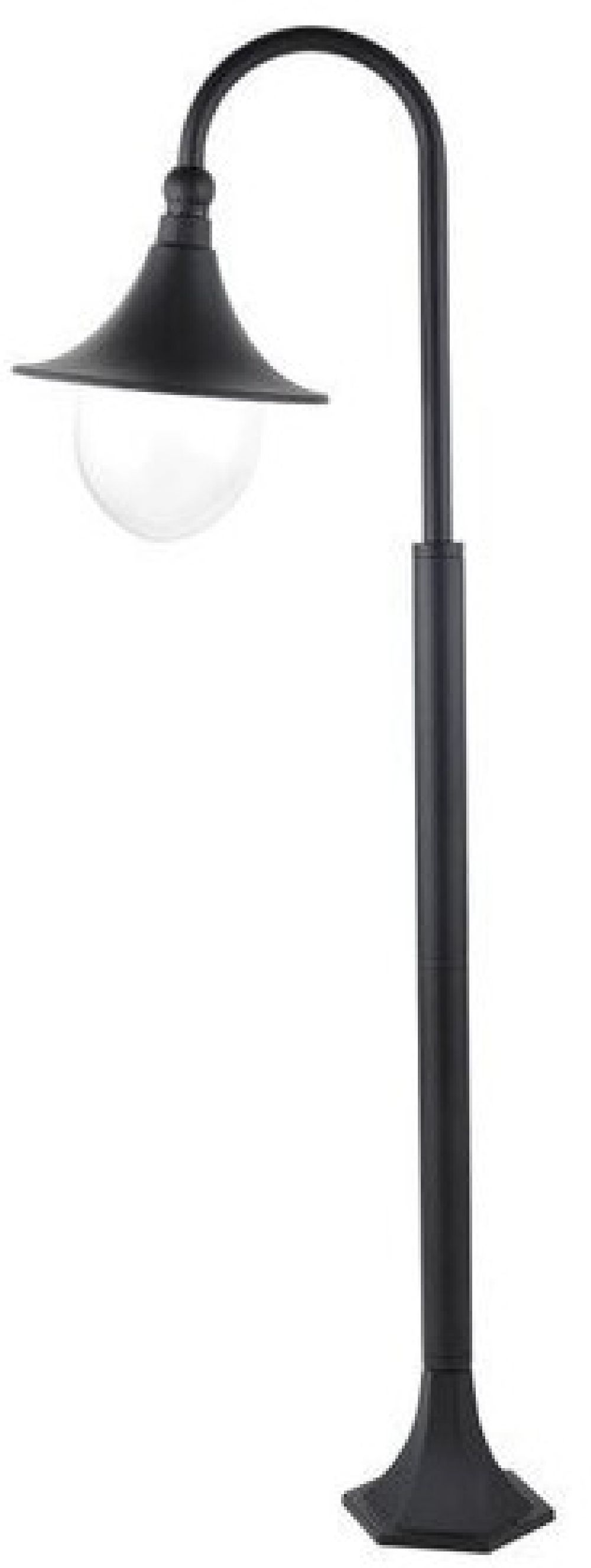 Rabalux Konstanz venkovní stojací lampa 1x100 W černá 8247