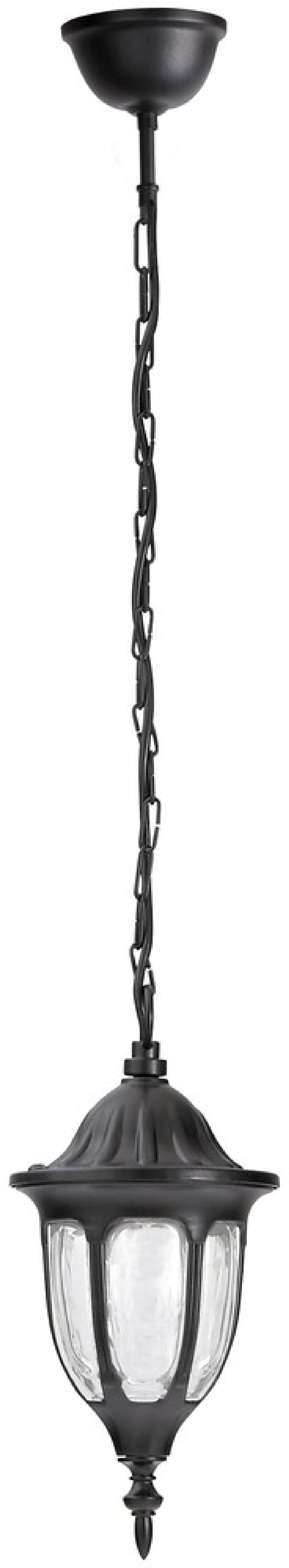 Rabalux Milano venkovní závěsná lampa 1x60 W černá 8344