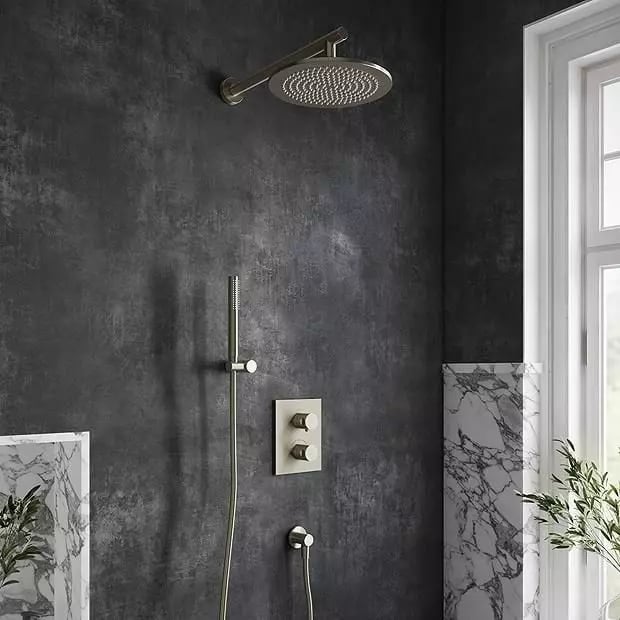 Sada vanová baterie Villeroy & Boch Universal Taps & Fittings TVD00065300064, hlavová sprcha Villeroy & Boch Universal Showers TVC00000100064, TVD00065100000, TVS10900600064, TVC00045800064, TVC00045351064, TVC00045600064, TVC00003500064