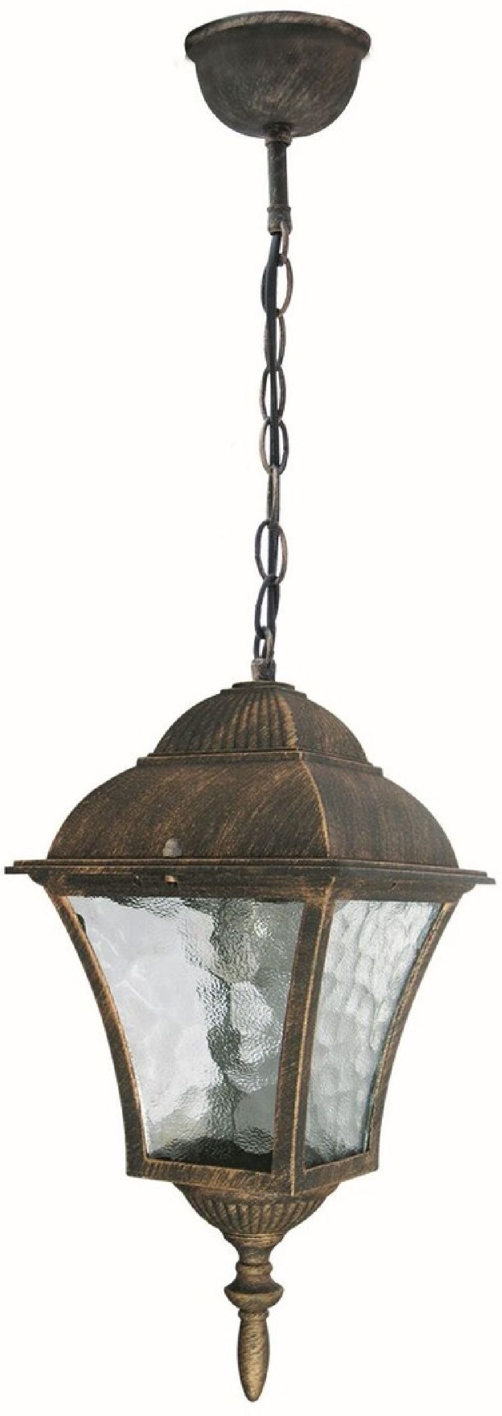 Rabalux Toscana venkovní závěsná lampa 1x60 W zlatá 8394