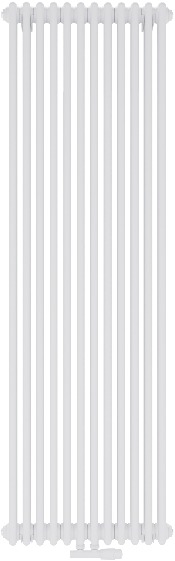 Luxrad Columnus 3 dekorativní radiátor 180x47 cm podłączenie spodní bílá COL318004709016ZDC