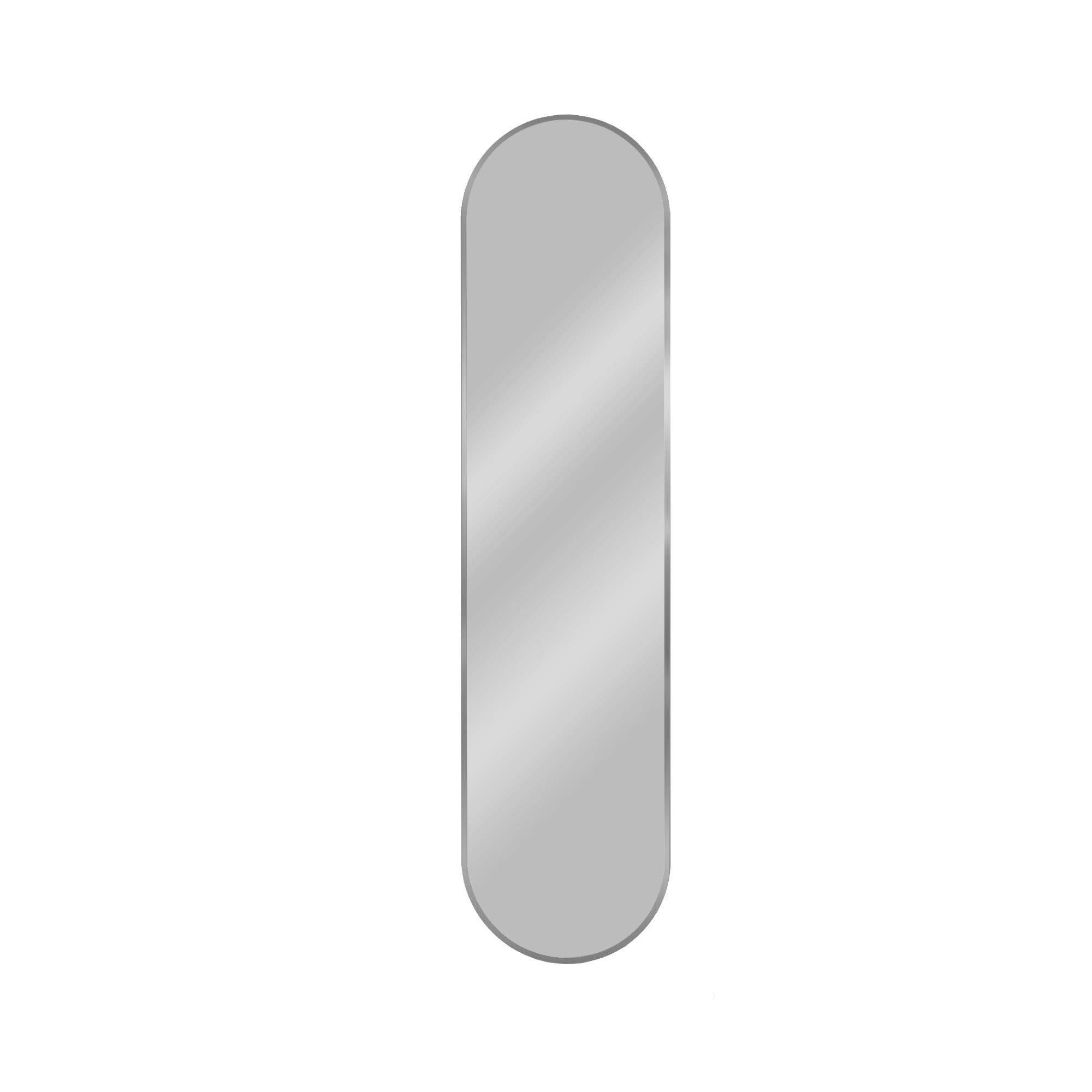 Baltica Design Tiny Border Pastille zrcadlo 40x80 cm oválný stříbrná 5904107924410