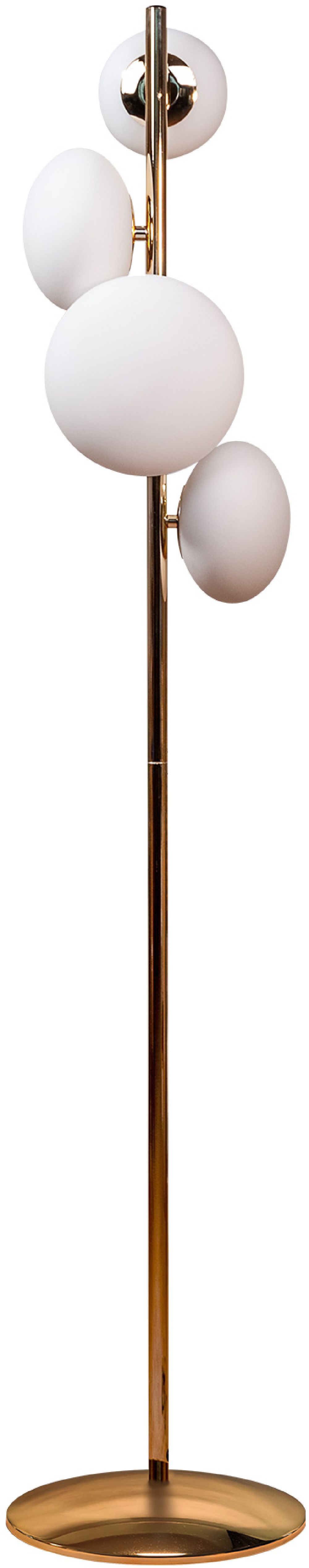 Zuma Line Omi stojací lampa 4x5 W zlatá 133867-028003