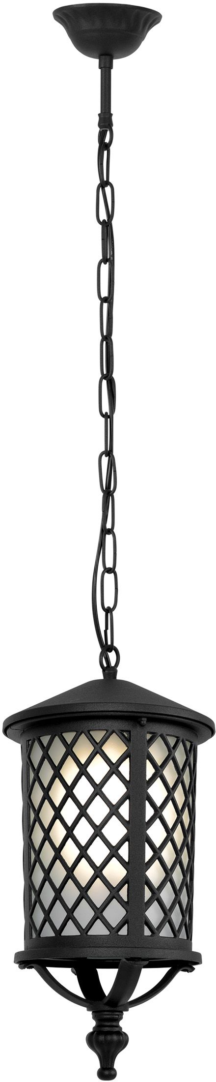 Kaja Chicago závěsné svítidlo 1x60 W černá K-8216