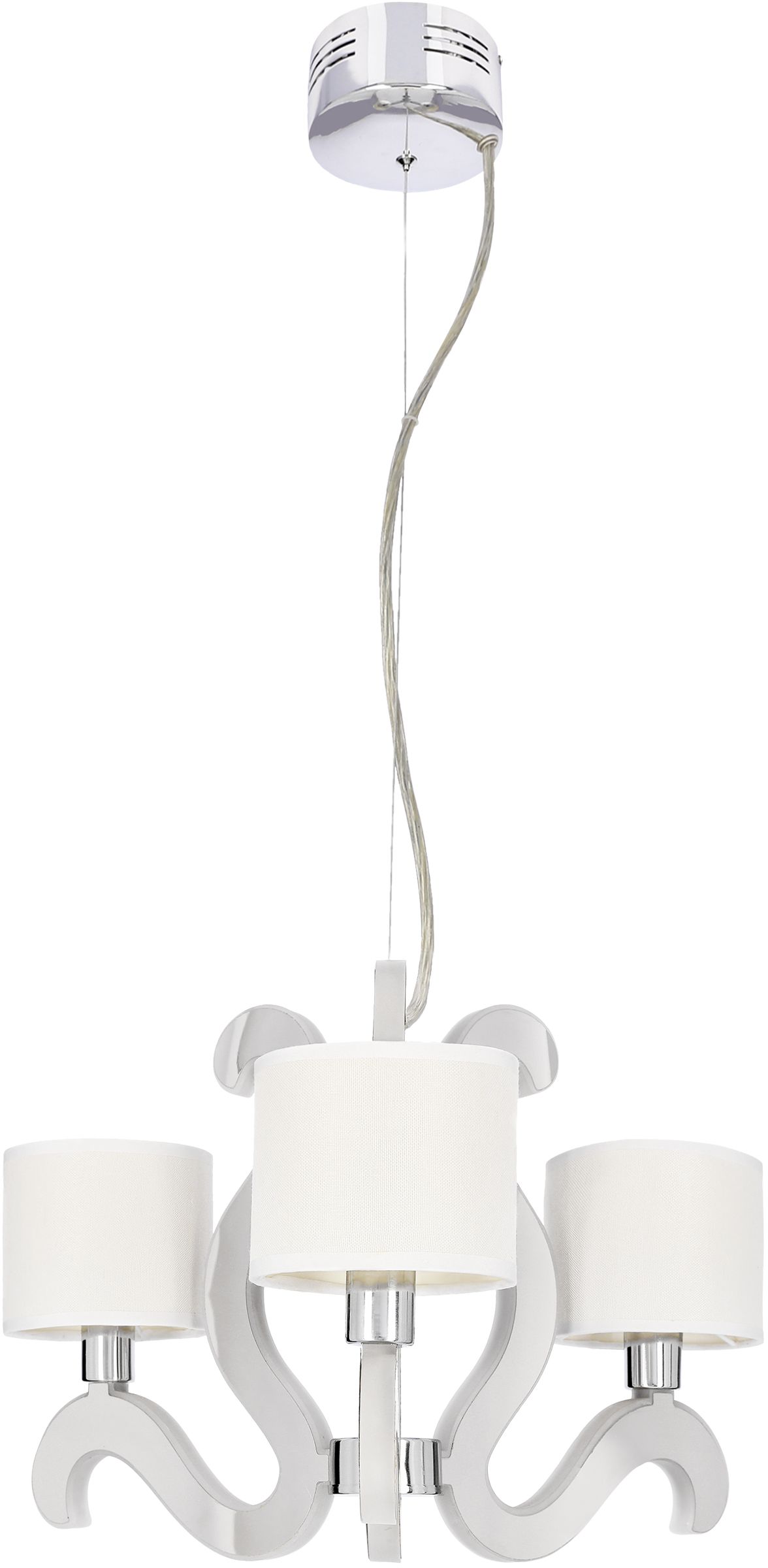 Candellux Ambrosia závěsné svítidlo 3x40 W chrom 33-33895