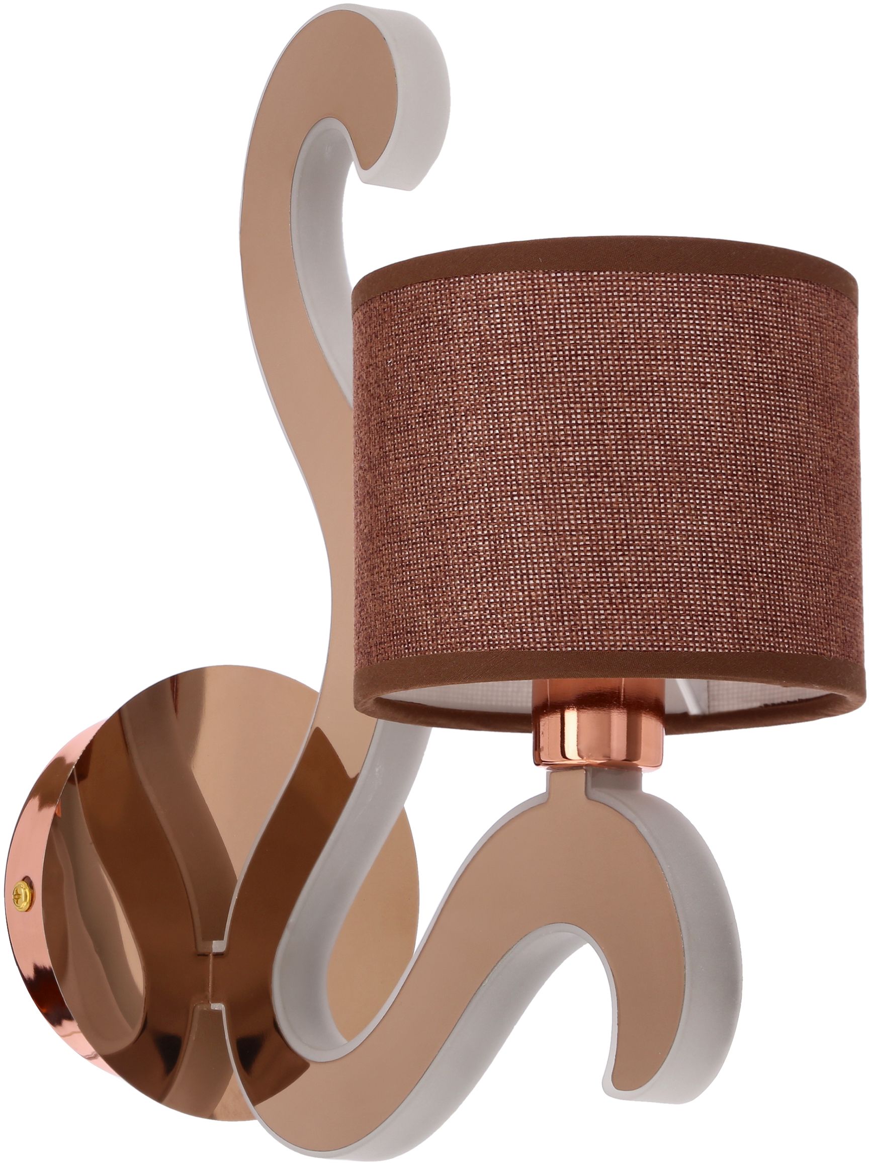 Candellux Ambrosia nástěnné svítidlo 1x40 W měděná 21-33499