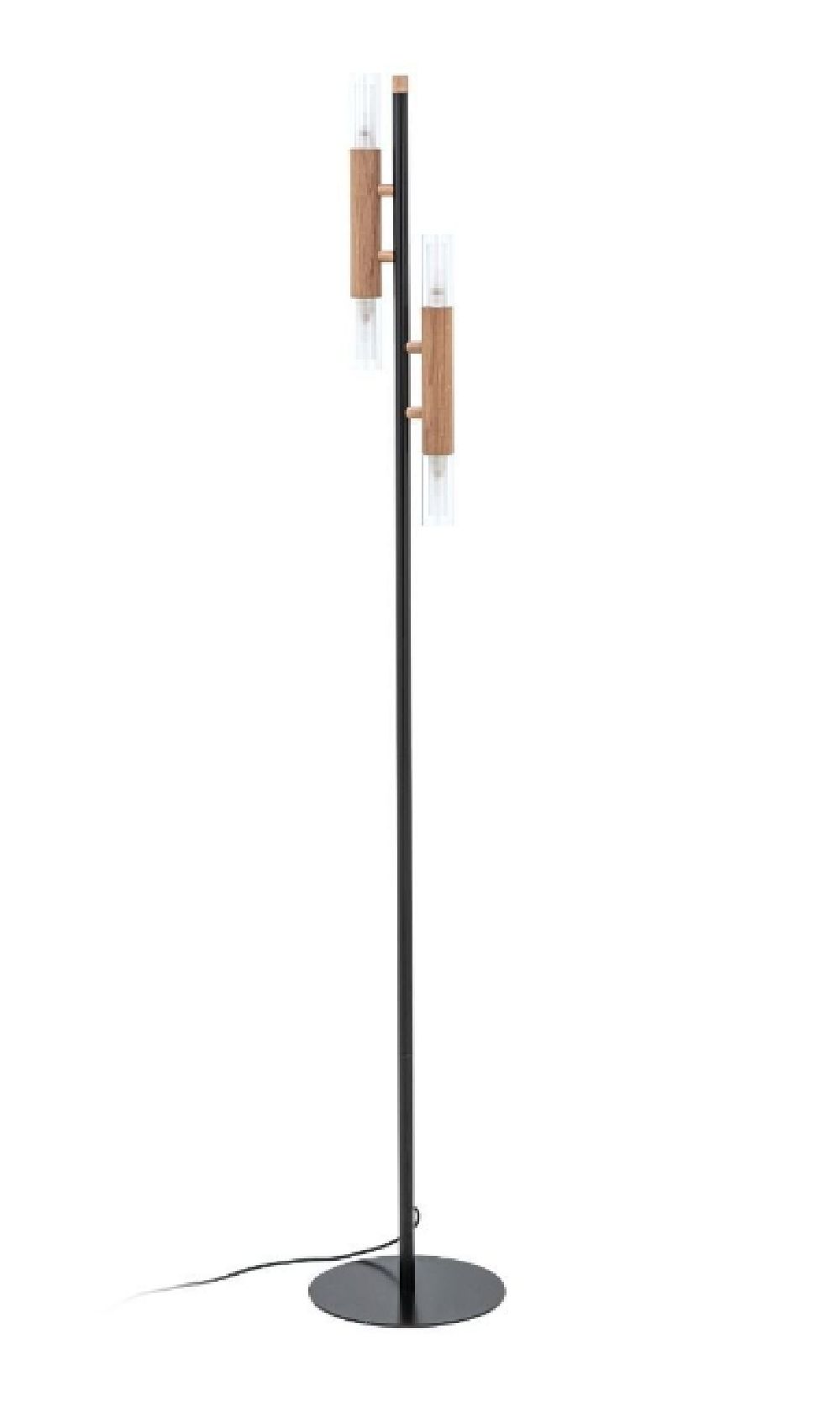 Zuma Line Madera stojací lampa 4x28 W dřevo 8310144